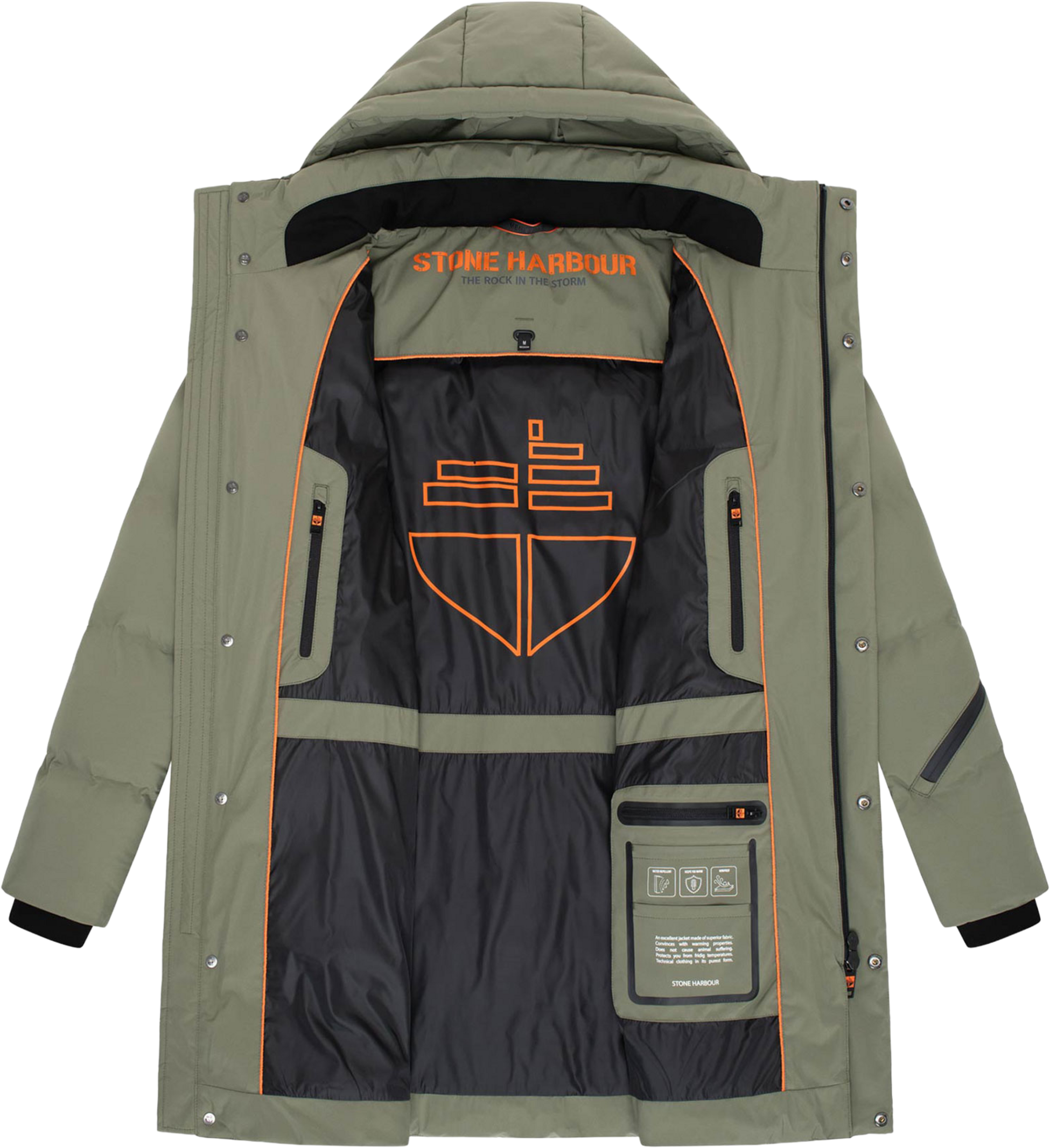 STONE HARBOUR, Men Winterjacket Thadeek