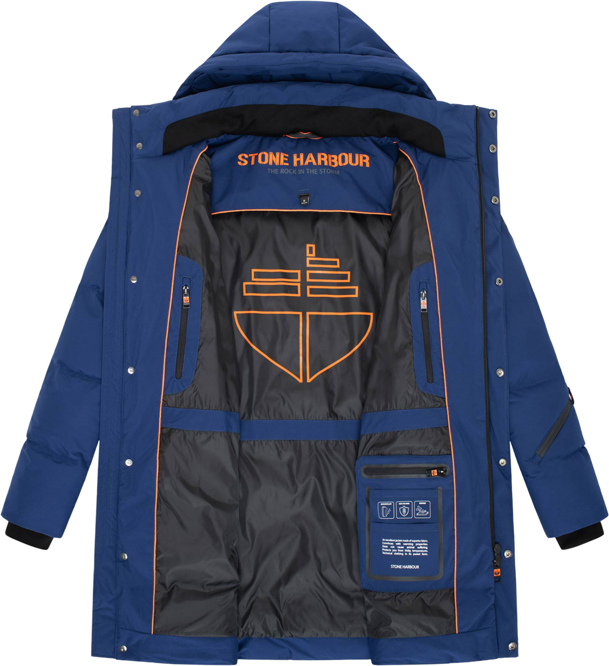 STONE HARBOUR, Men Winterjacket Thadeek