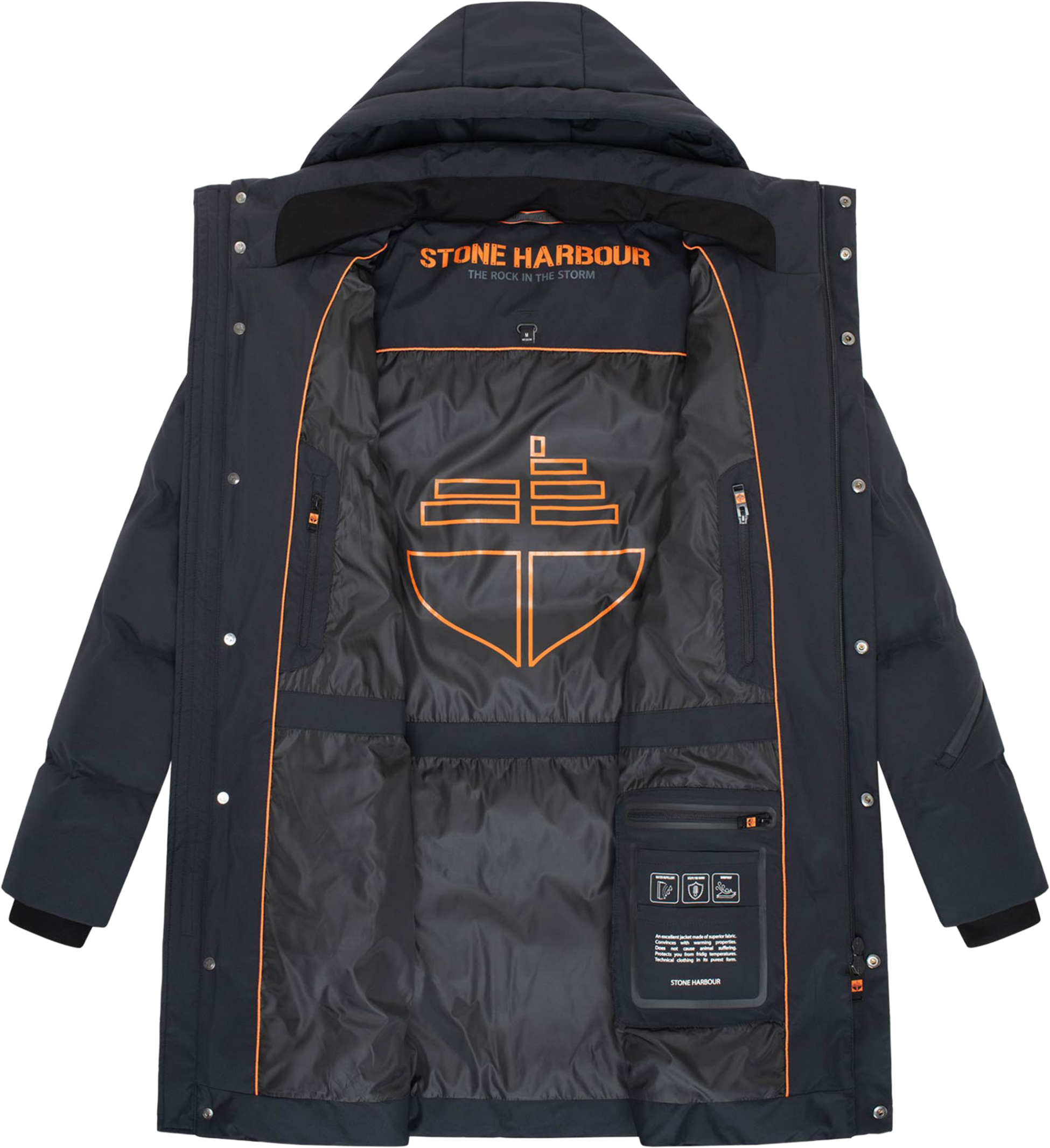 STONE HARBOUR, Men Winterjacket Thadeek