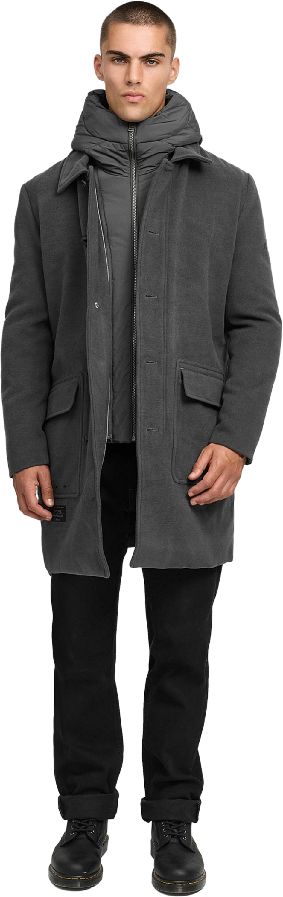 STONE HARBOUR, Men Winterjacket Thiagoo