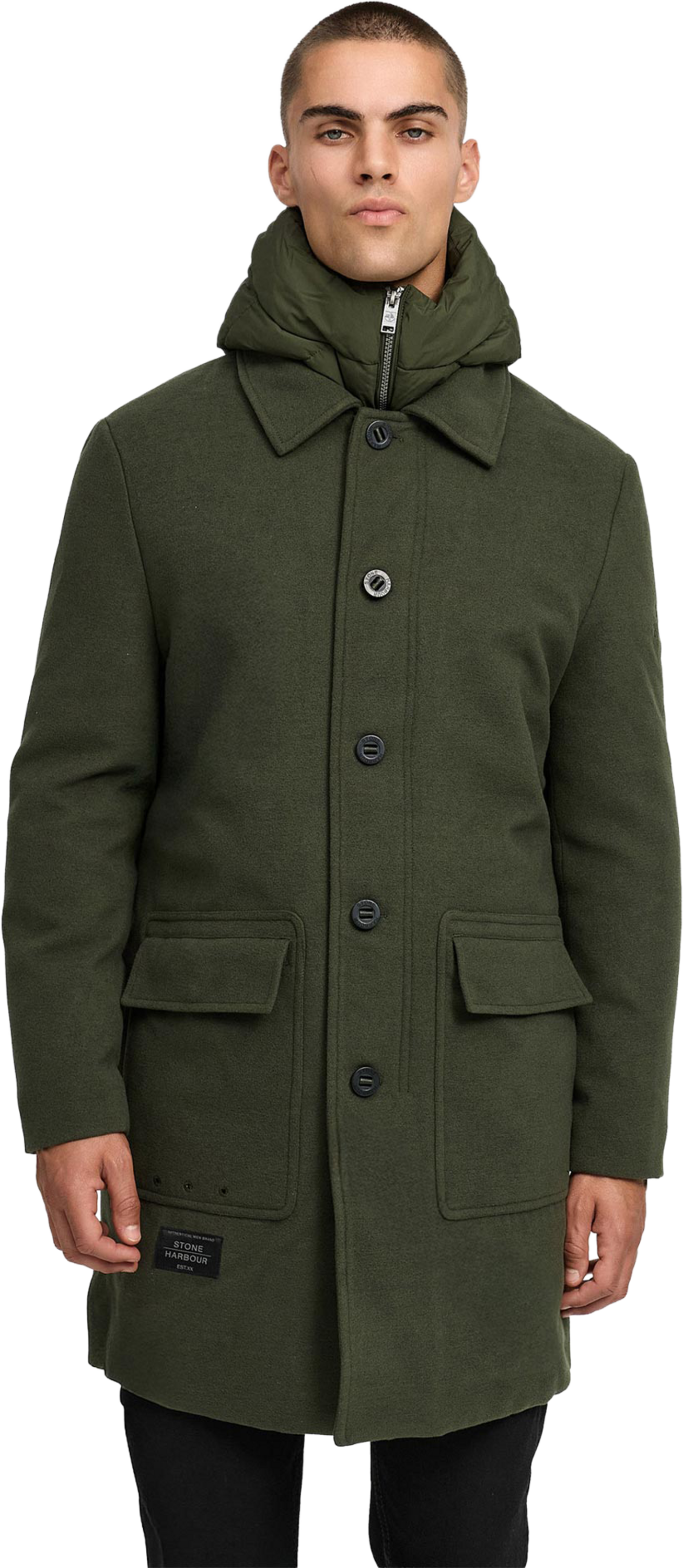 STONE HARBOUR, Men Winterjacket Thiagoo
