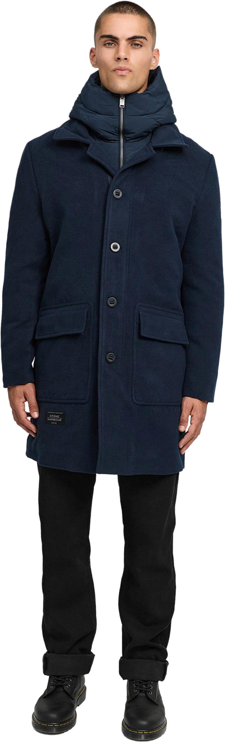 STONE HARBOUR, Men Winterjacket Thiagoo