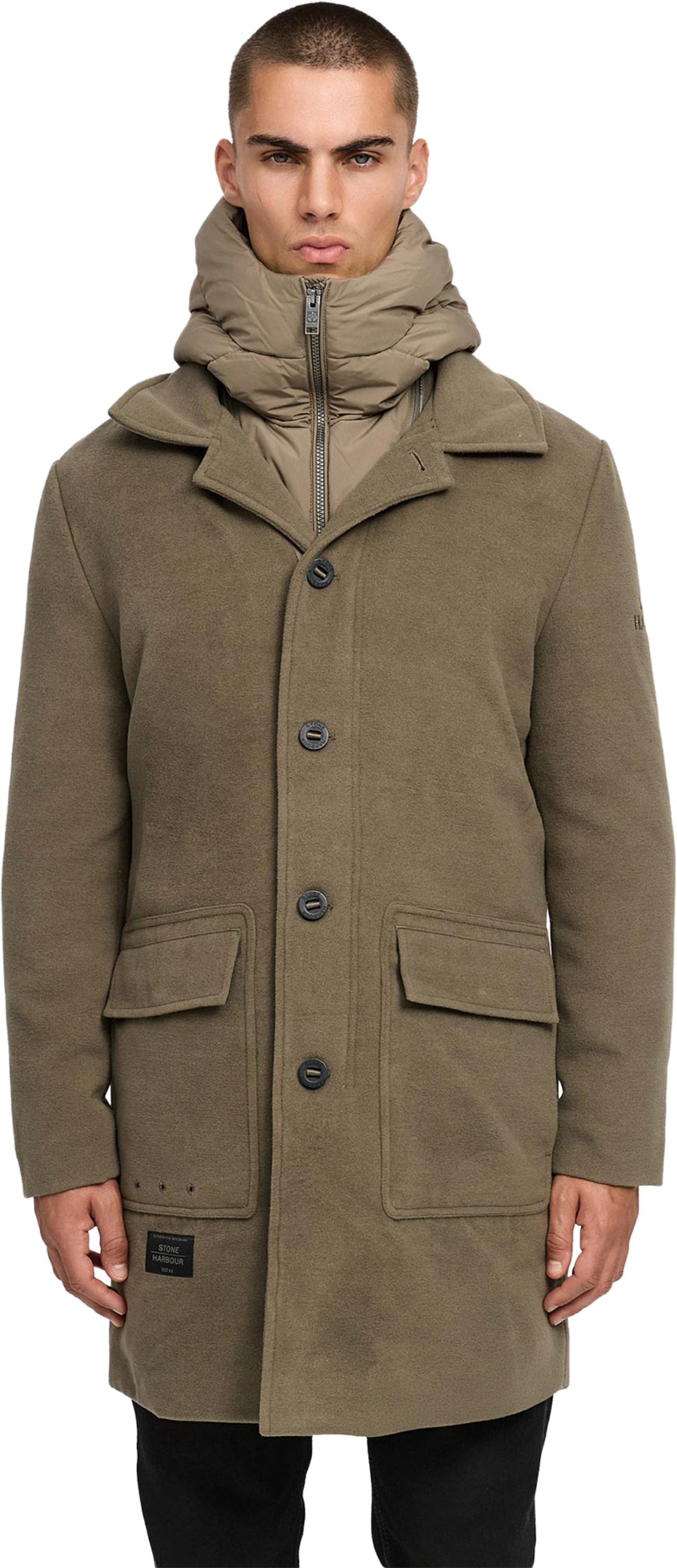 STONE HARBOUR, Men Winterjacket Thiagoo