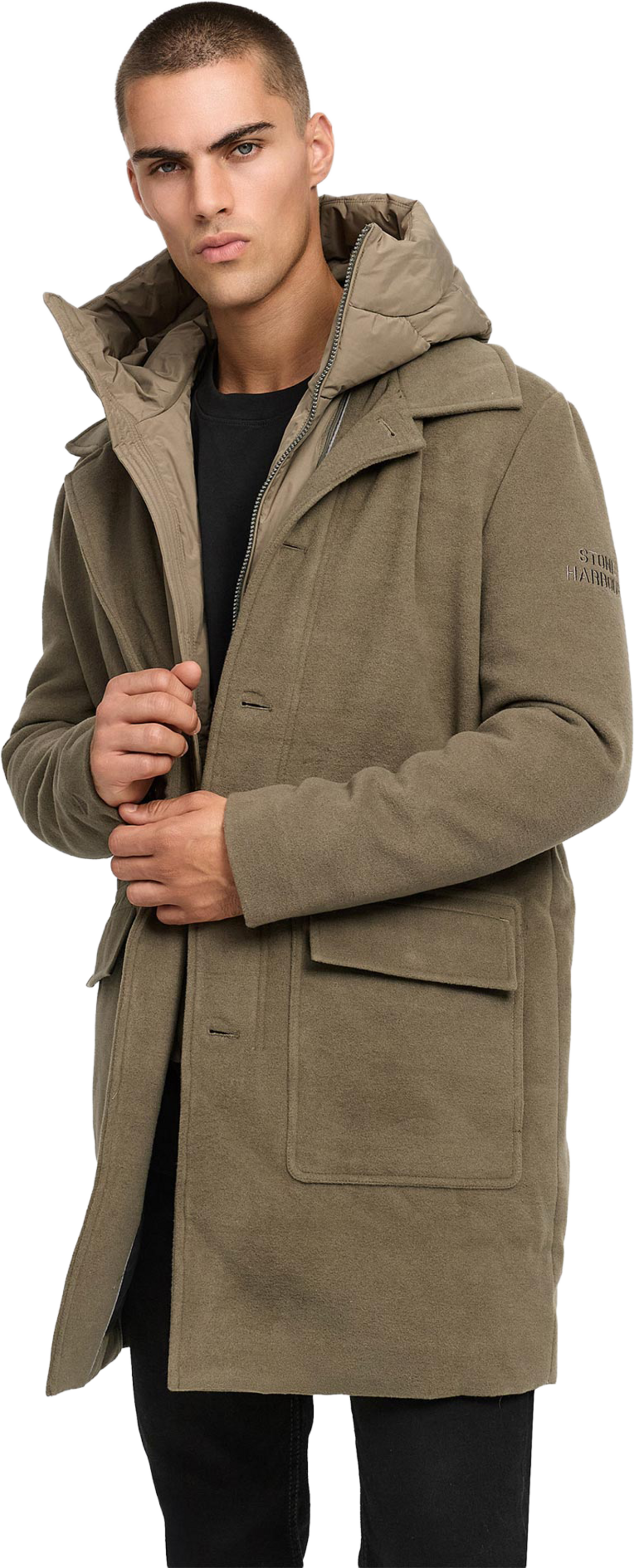 STONE HARBOUR, Men Winterjacket Thiagoo