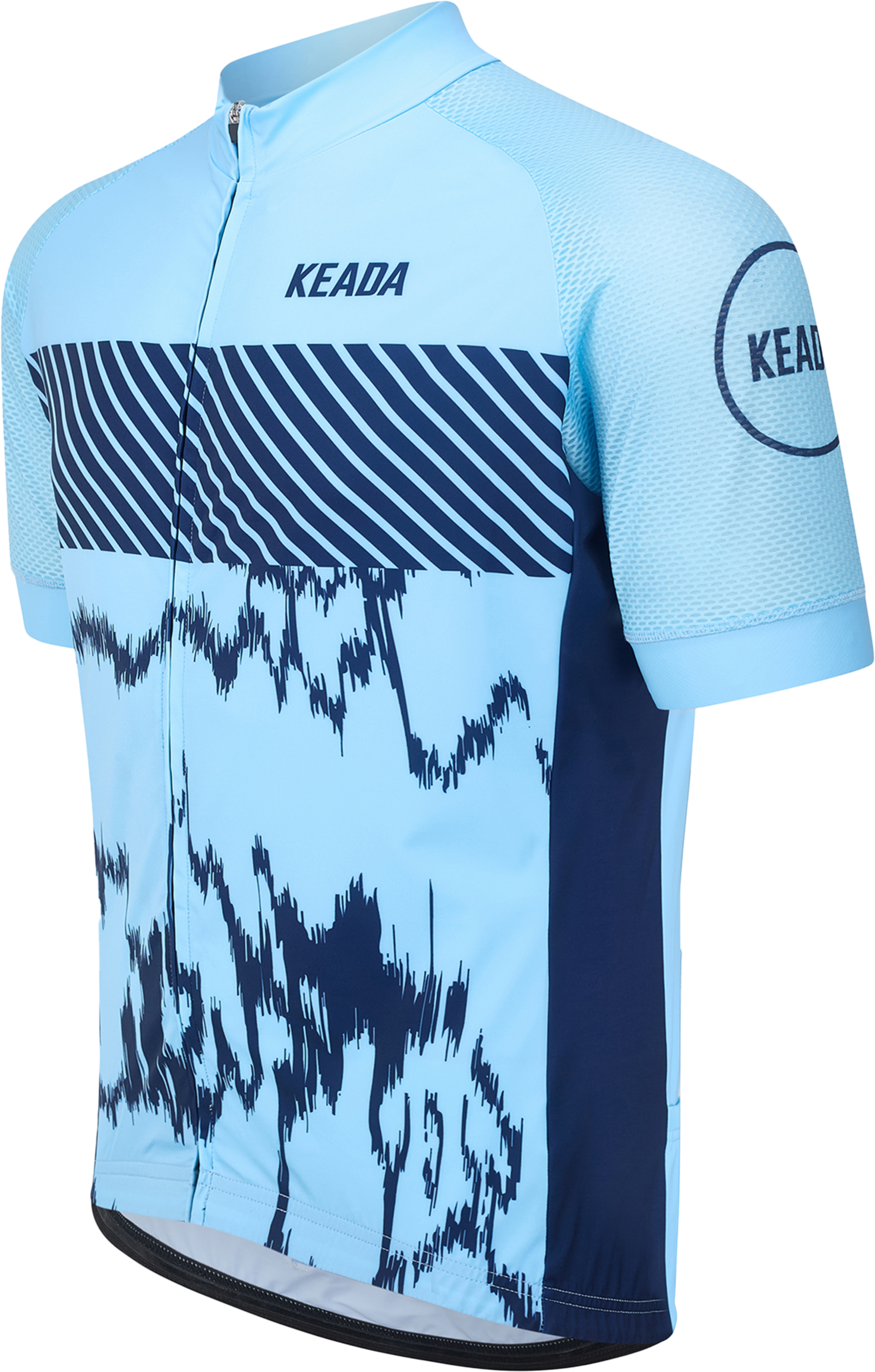 KEADA SPORTS, Mens  Short Sleeved Cycling Jersey - Signal Four