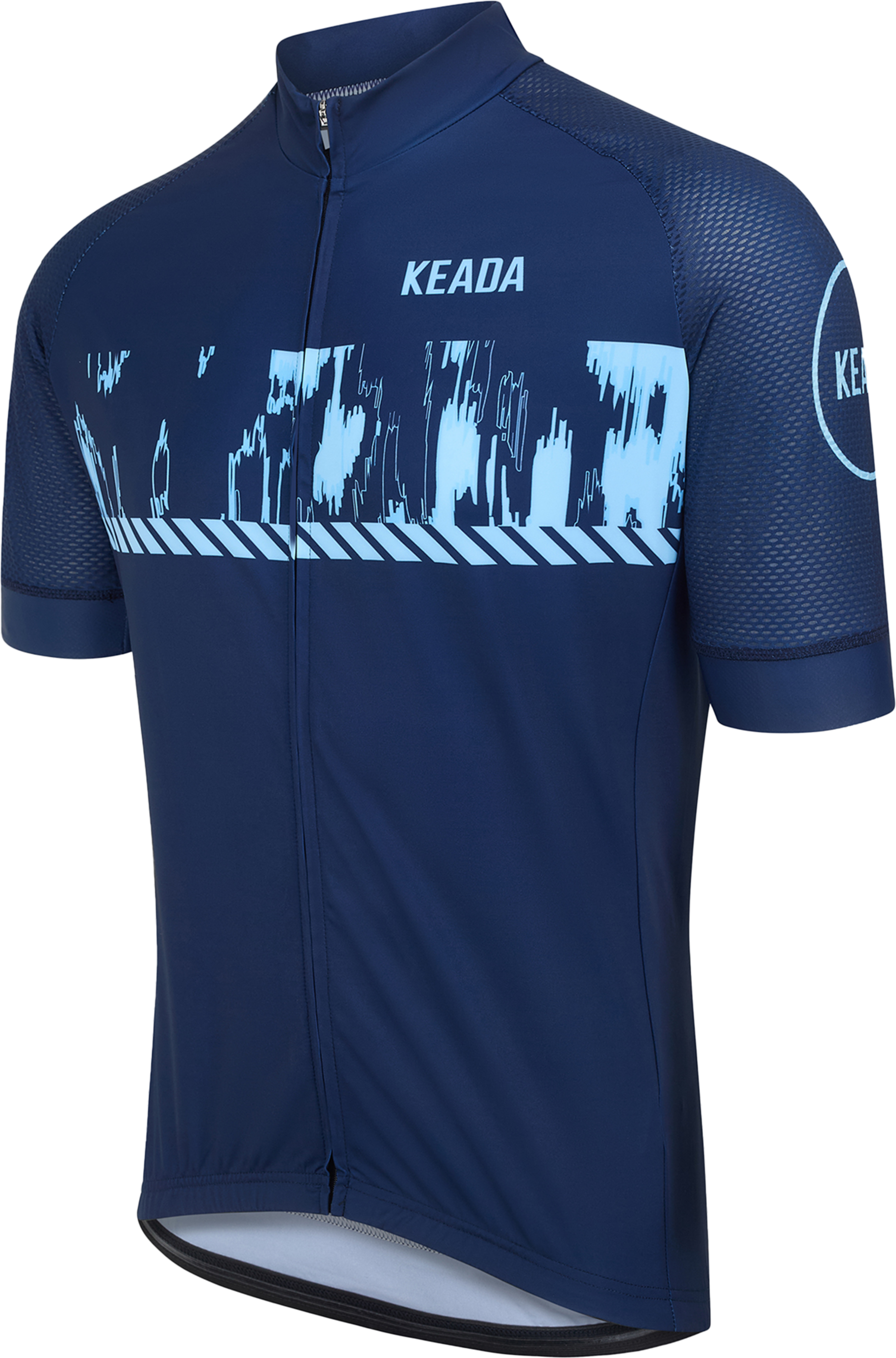 KEADA SPORTS, Mens  Short Sleeved Cycling Jersey - Signal One