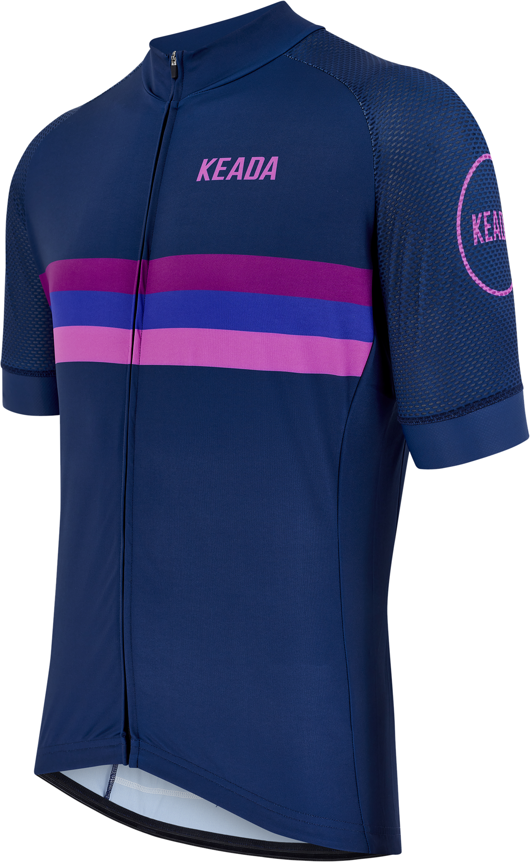 KEADA SPORTS, Mens  Short Sleeved Cycling Jersey - Sunset