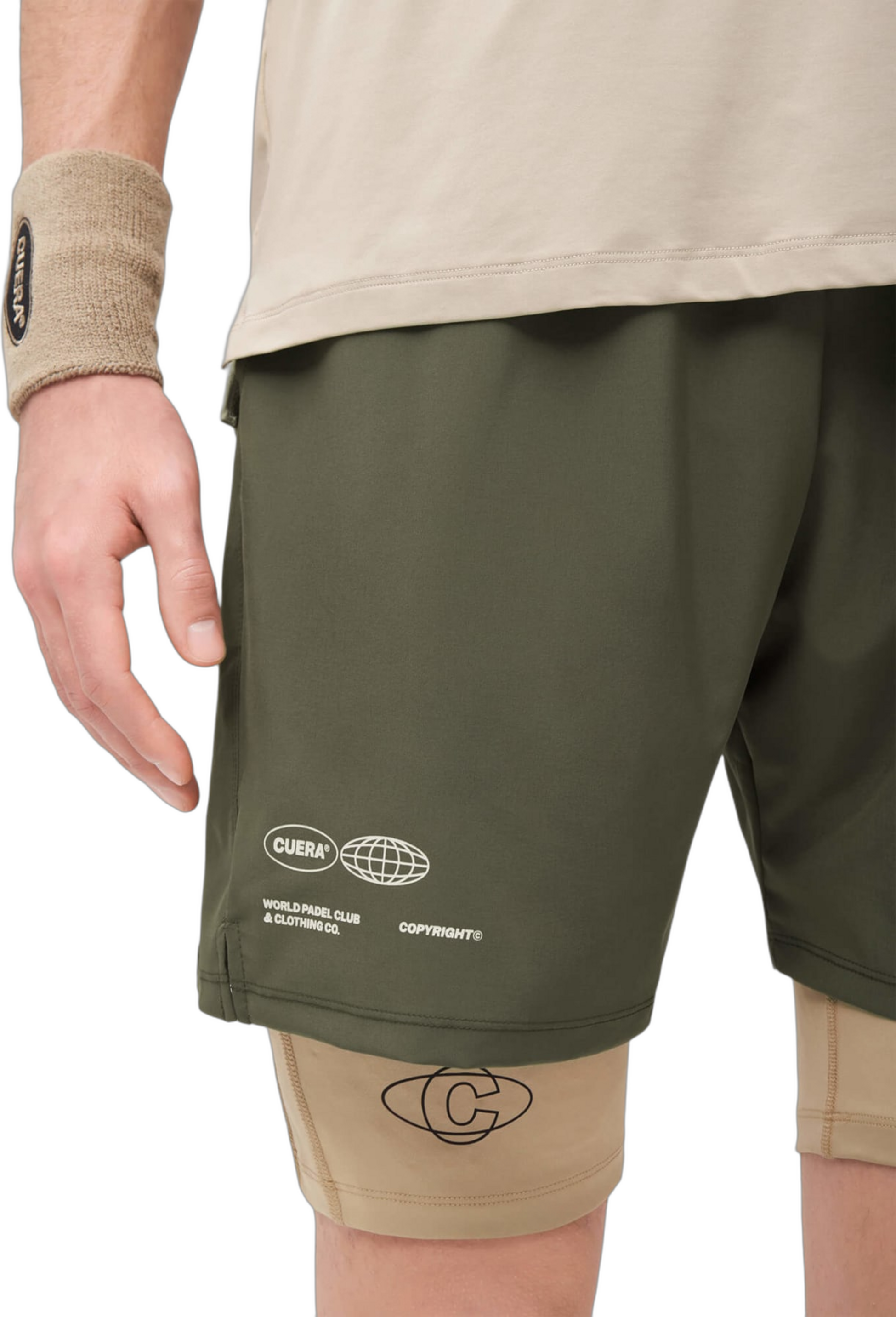 CUERA, Mens Active Globe Shorts