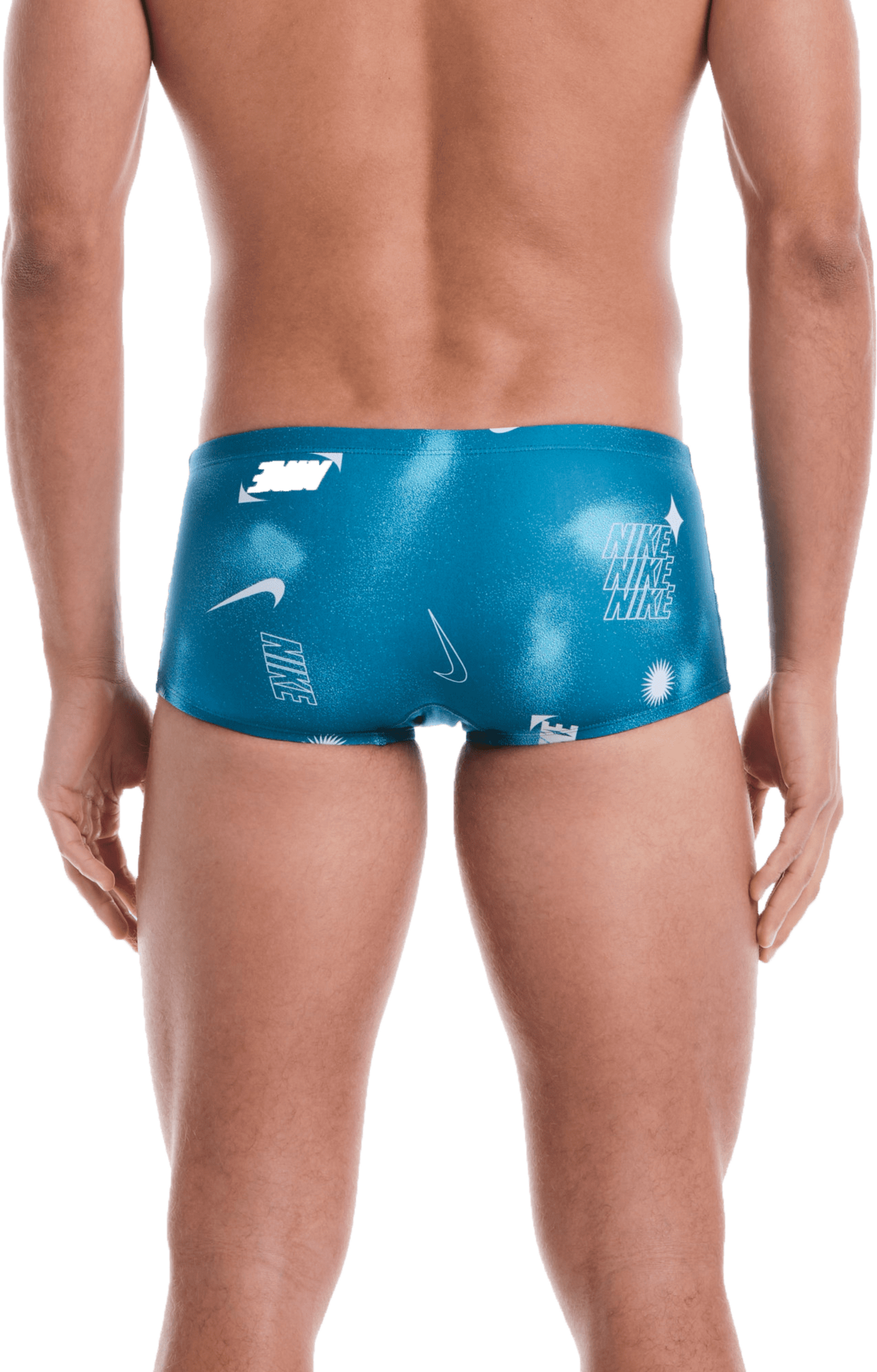 NIKE, Mens Hydrastrong Multi Print Square Leg Brief