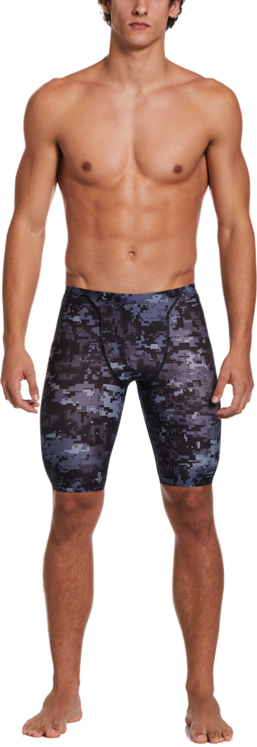 NIKE, Mens Hydrastrong Print Jammer