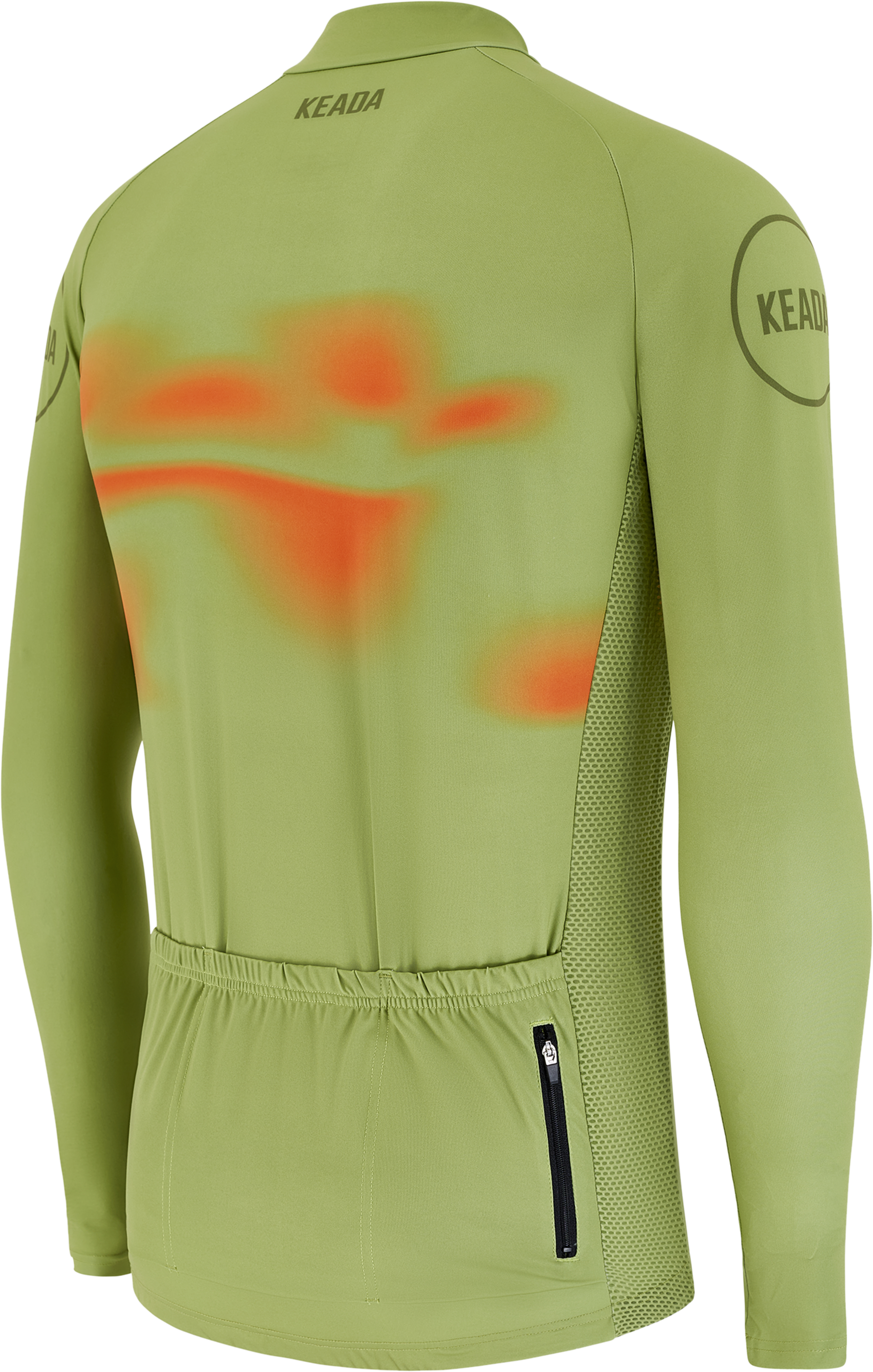 KEADA SPORTS, Mens Long Sleeved Cycling Jersey - Onwards Five