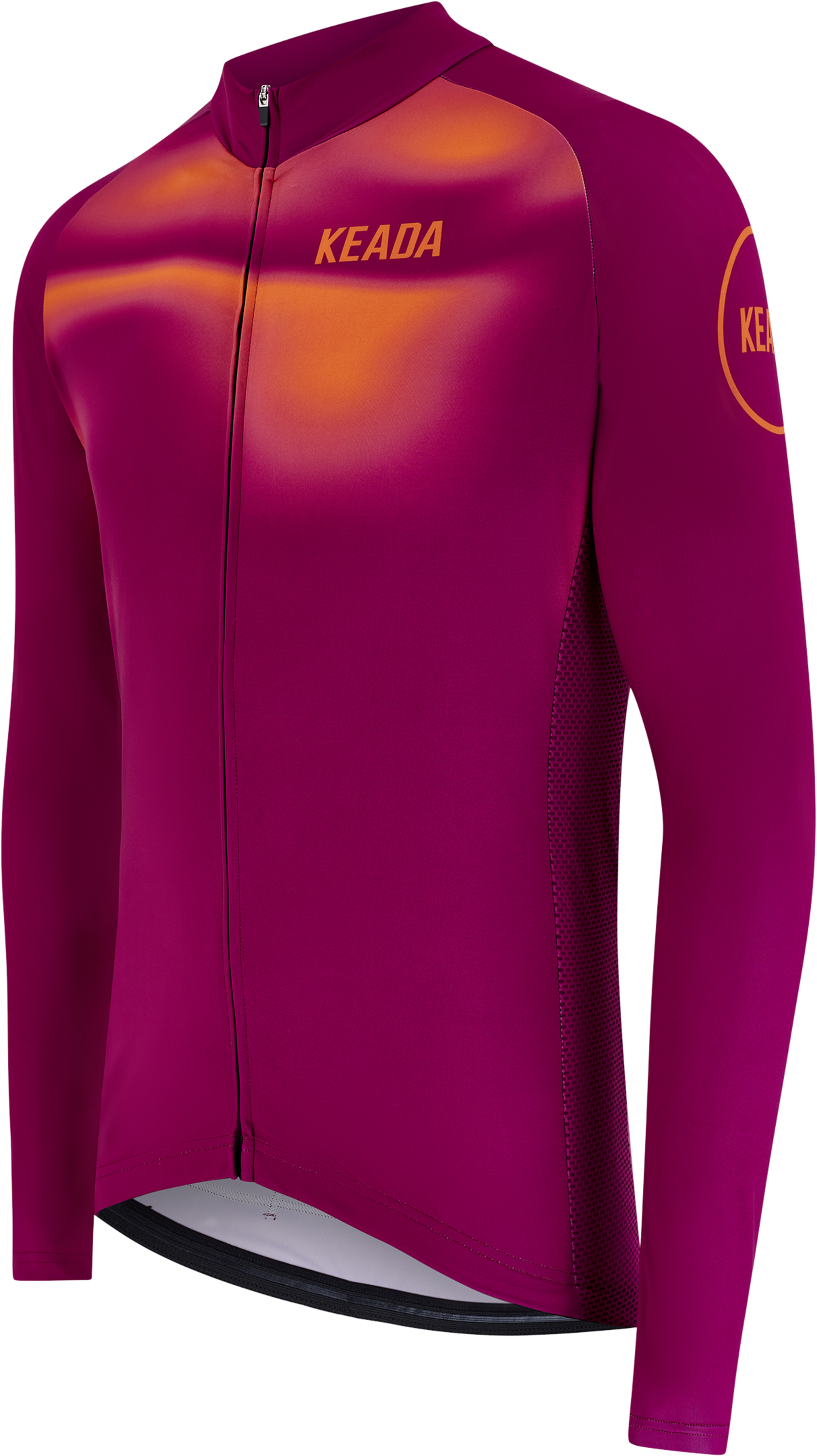 KEADA SPORTS, Mens Long Sleeved Cycling Jersey - Onwards Three