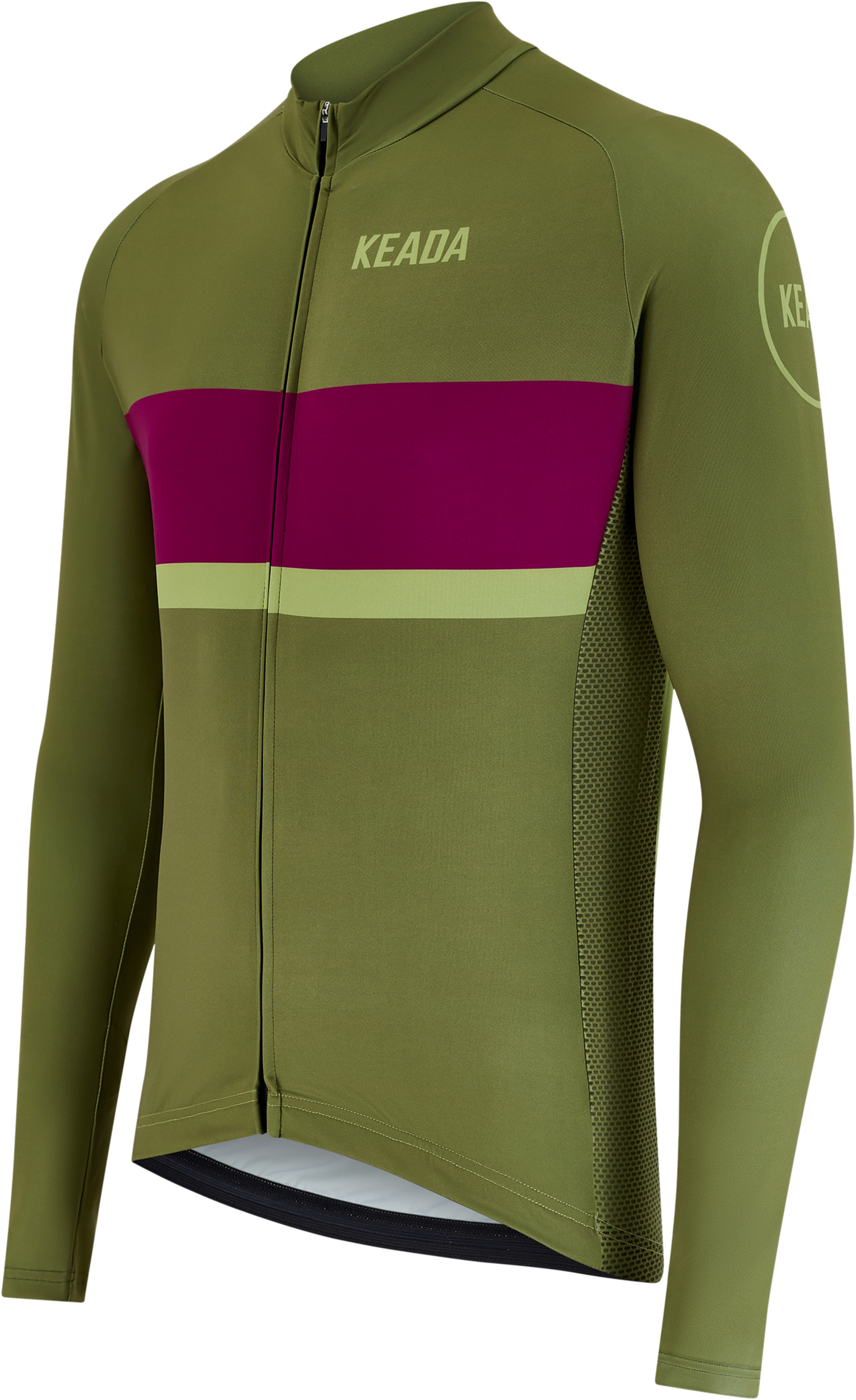KEADA SPORTS, Mens Long Sleeved Cycling Jersey - Onwards Two