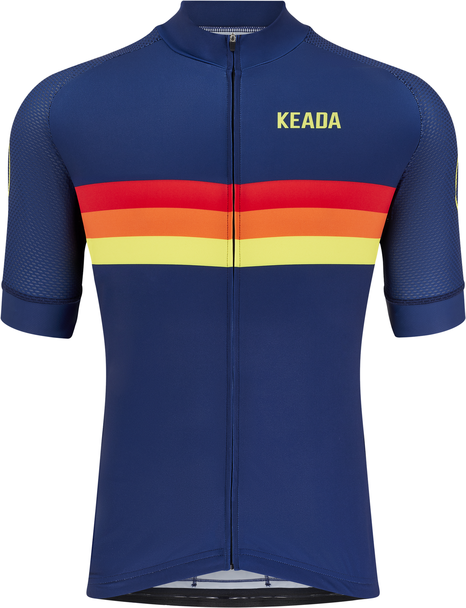 KEADA SPORTS, Mens Short Sleeved Cycling Jersey - Sunrise