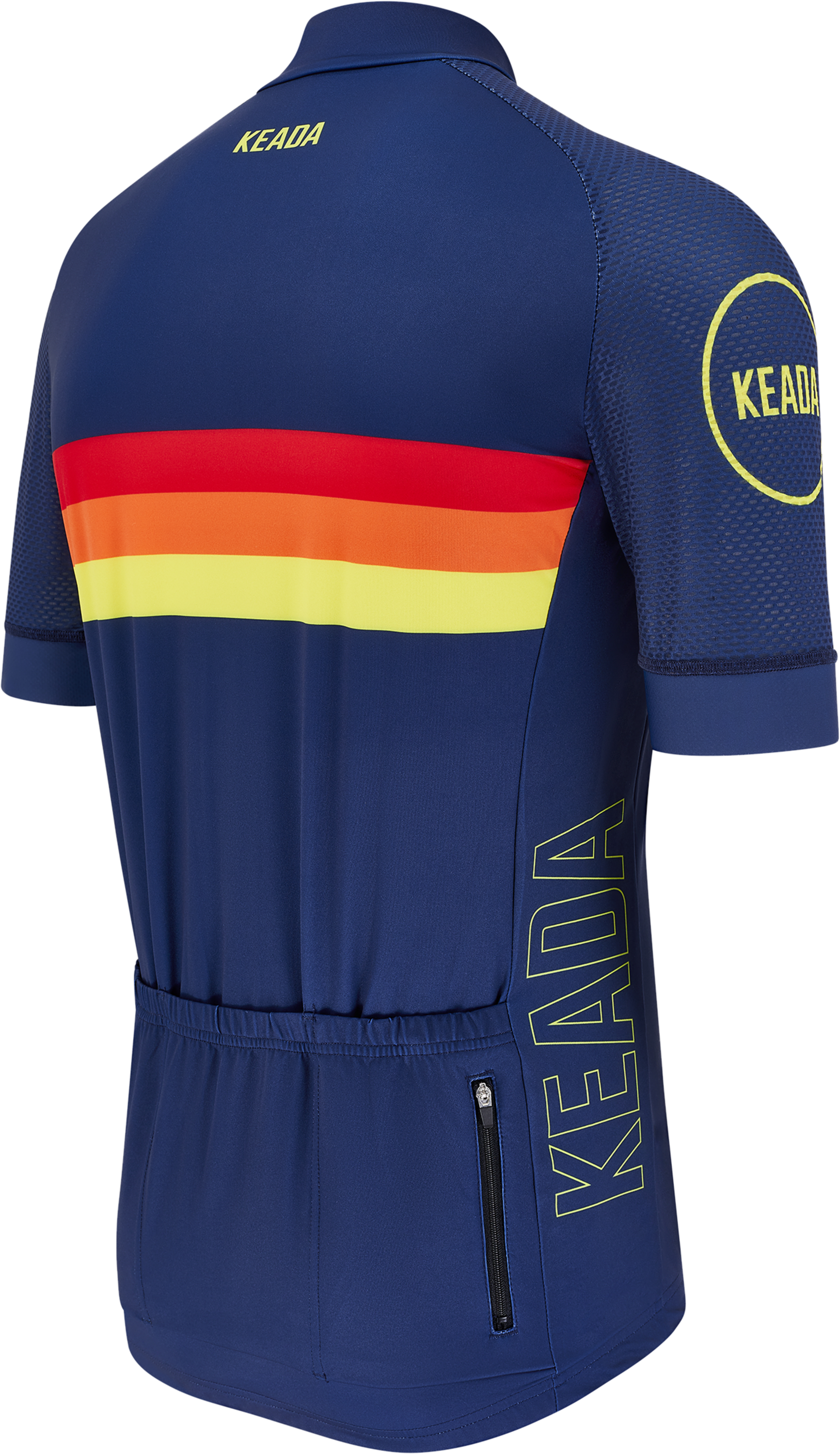 KEADA SPORTS, Mens Short Sleeved Cycling Jersey - Sunrise
