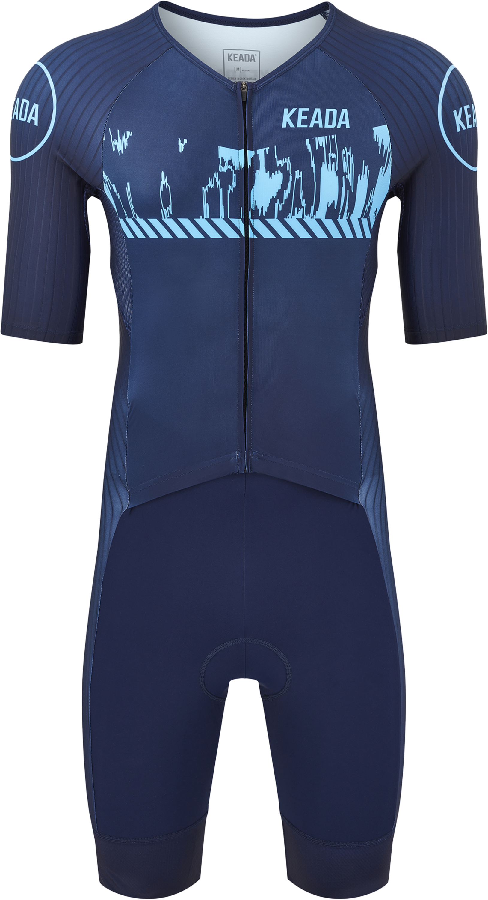 KEADA SPORTS, Mens Sleeved Trisuit - Signal Four