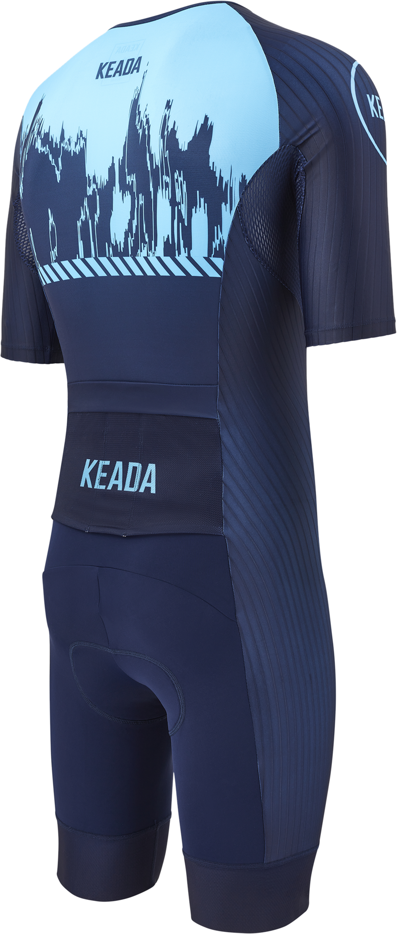 KEADA SPORTS, Mens Sleeved Trisuit - Signal Four