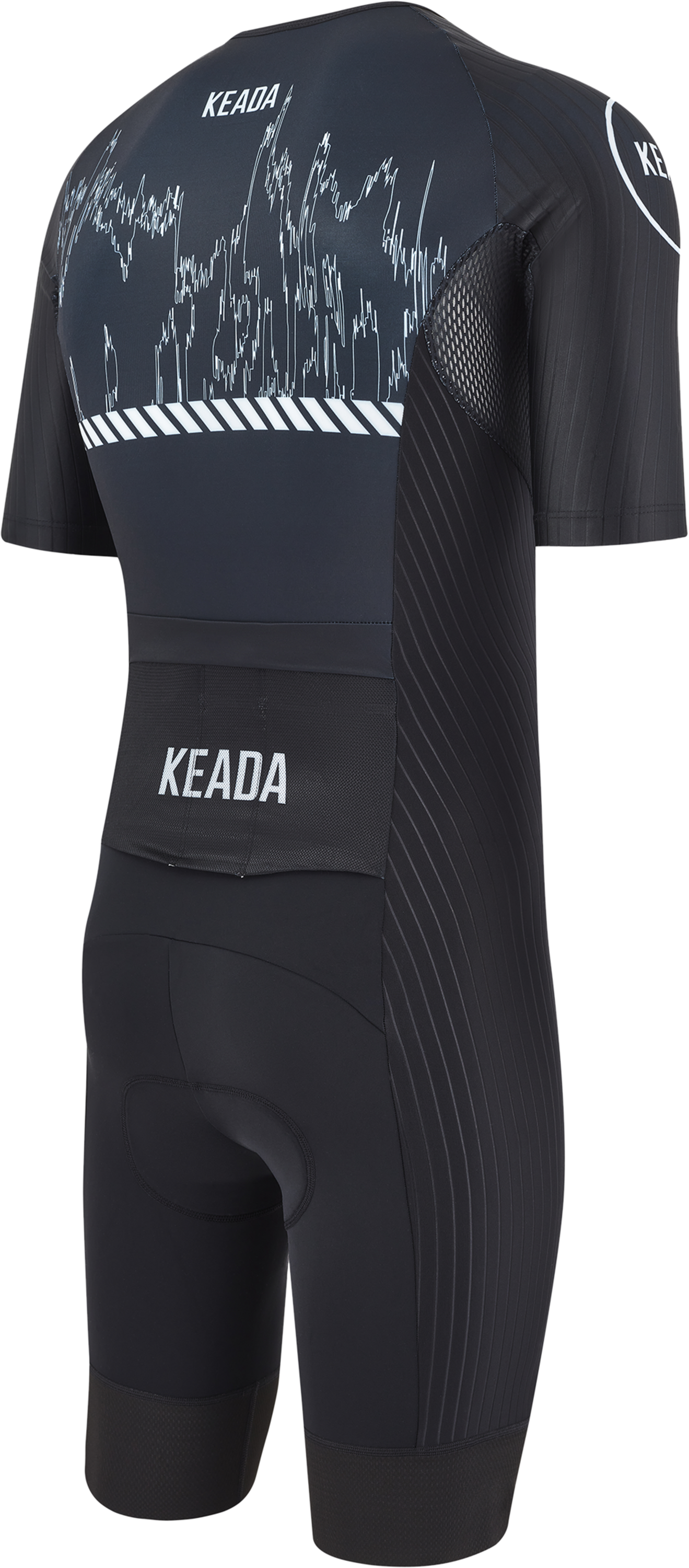KEADA SPORTS, Mens Sleeved Trisuit - Signal Two