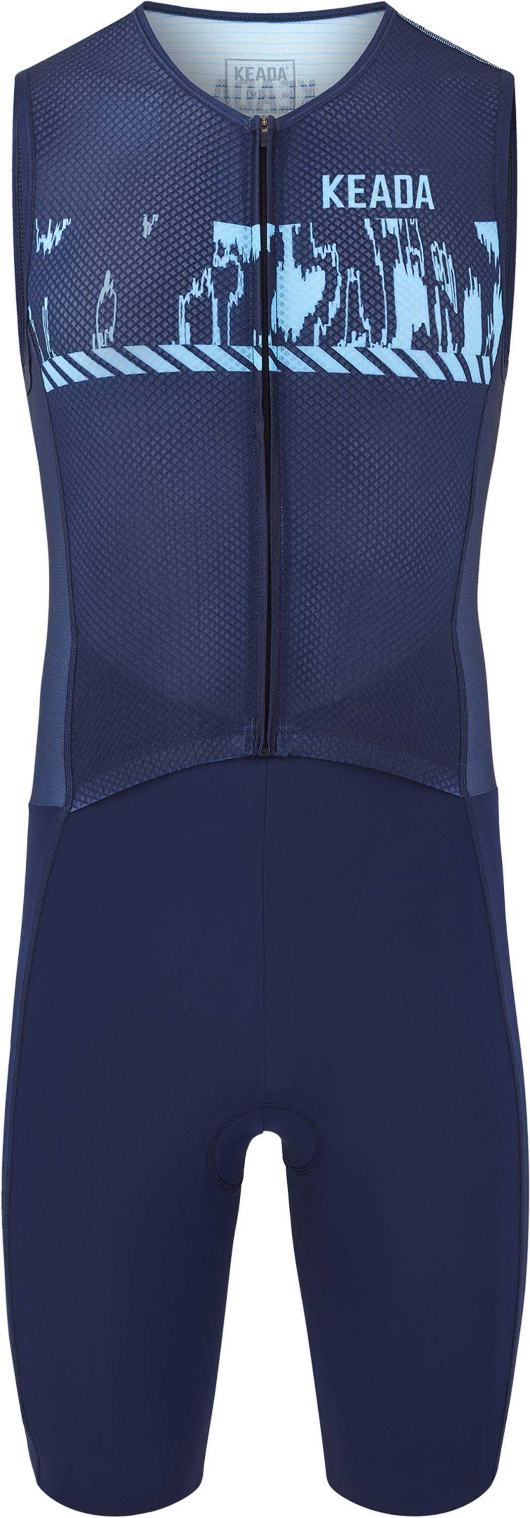 KEADA SPORTS, Mens Sleeveless Trisuit - Signal Three