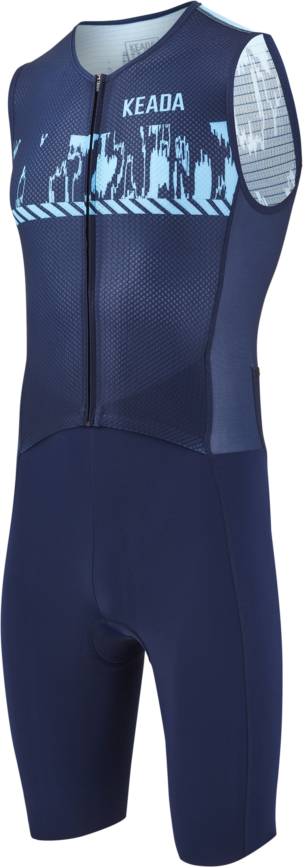 KEADA SPORTS, Mens Sleeveless Trisuit - Signal Three