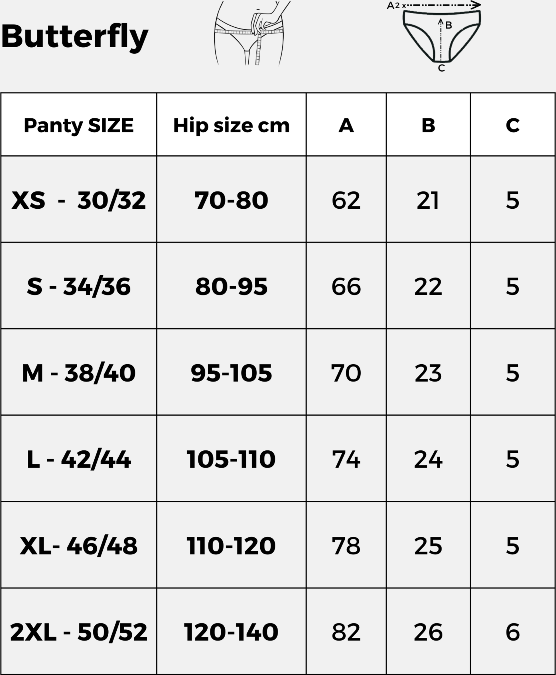 COMFYDENCE, Menstrosa H&ouml;g Absorption - Butterfly