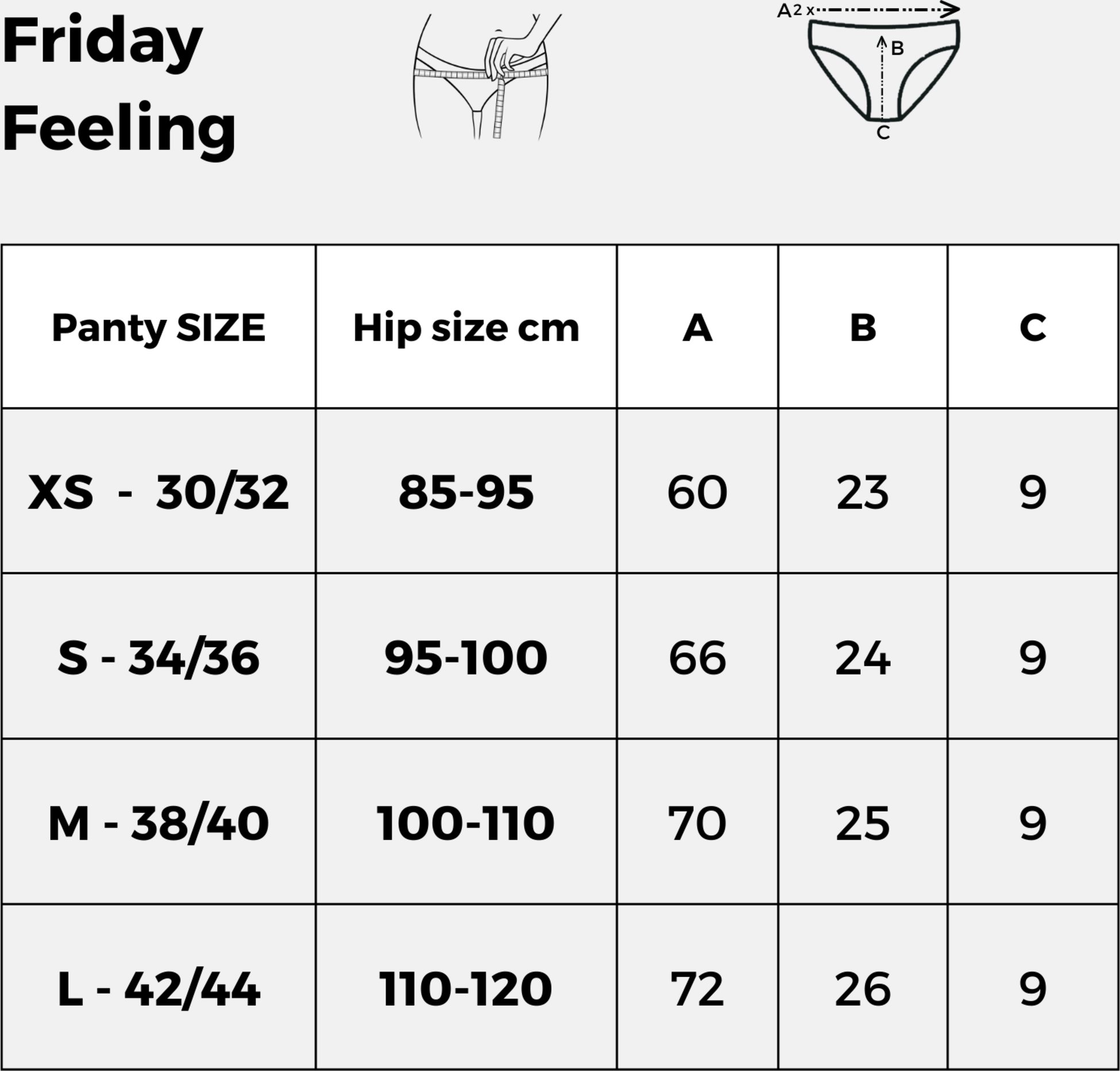COMFYDENCE, Menstrosa Medel Absorption - Friday Feeling