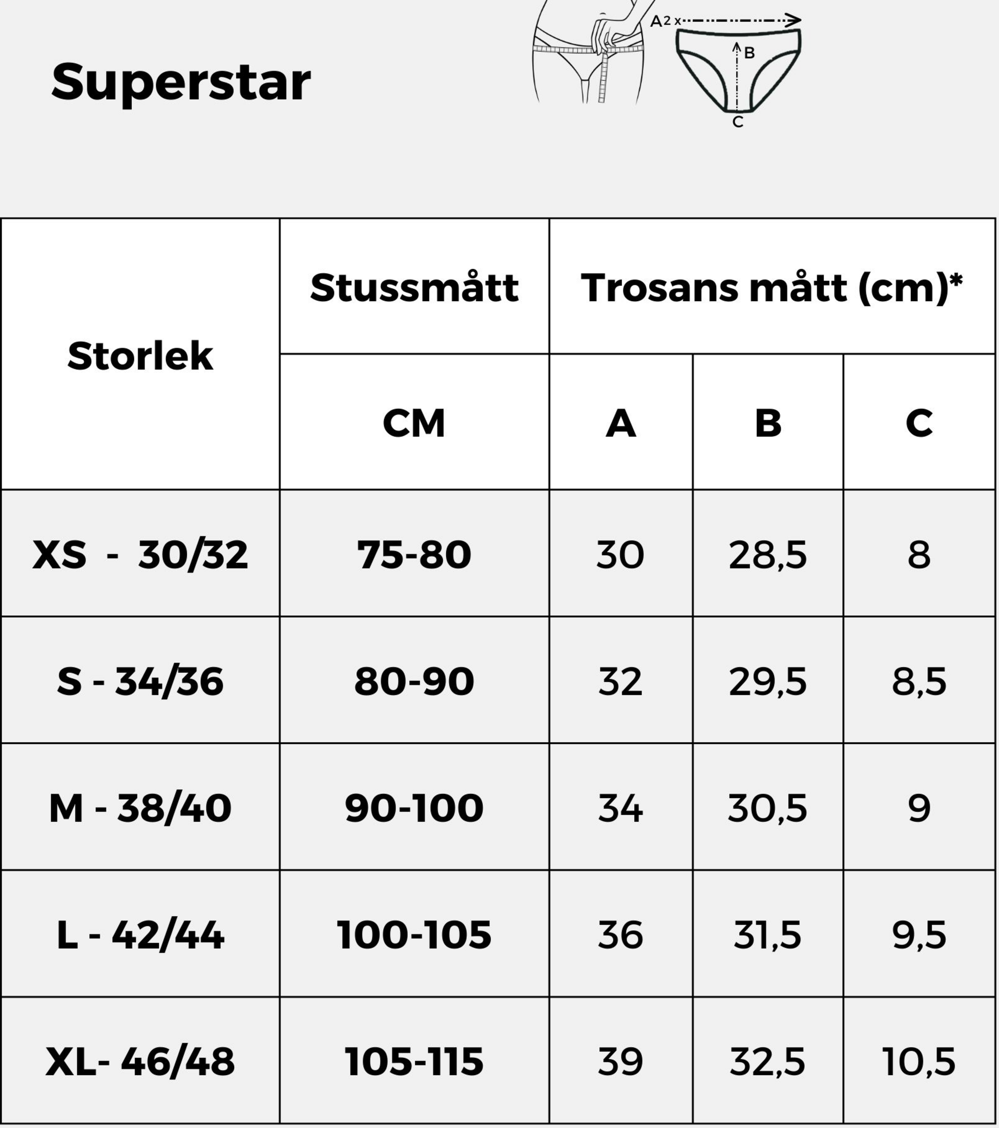 COMFYDENCE, Menstrosa Super Absorption - Superstar -w