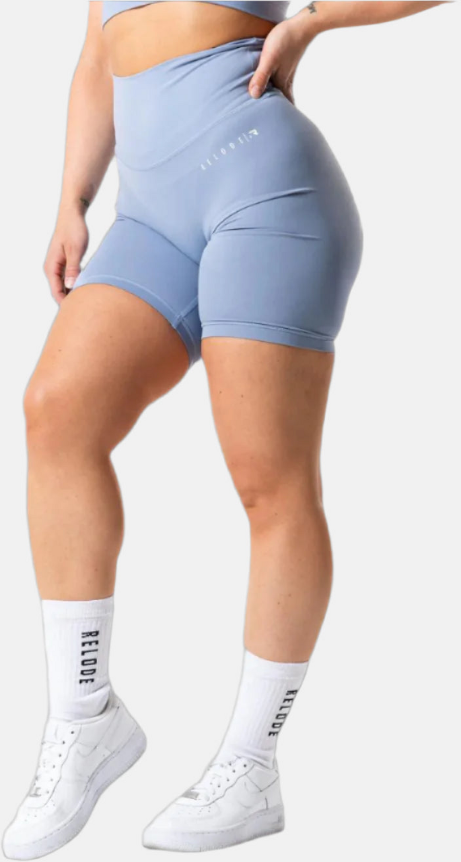 RELODE, Mercy Shorts - Ljusbl&aring;