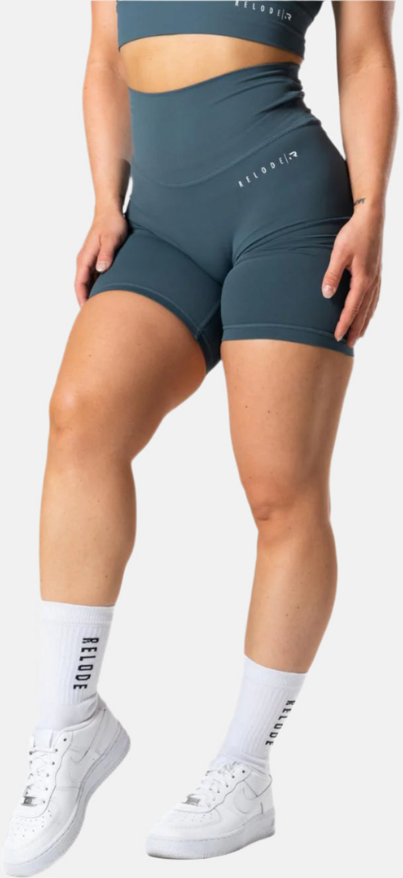 RELODE, Mercy Shorts - Teal Gr&ouml;n