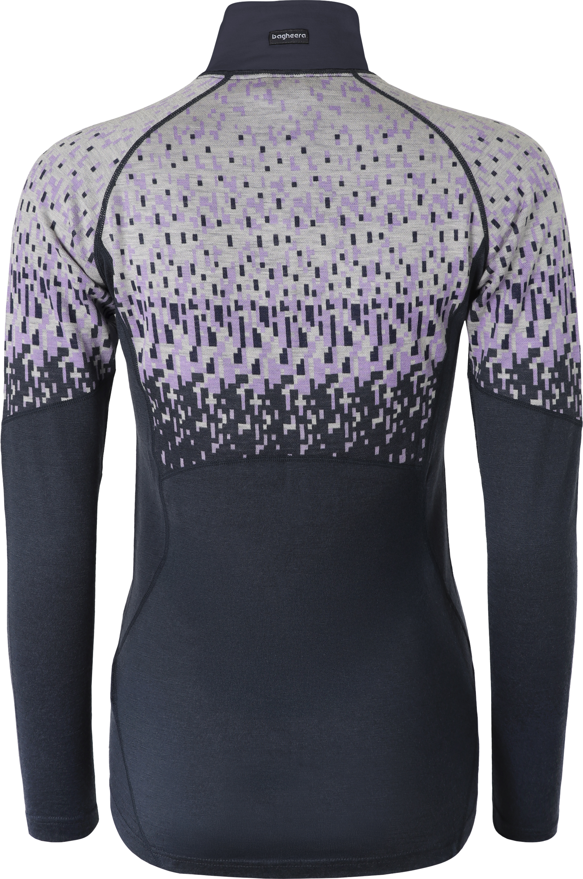 BAGHEERA, Merino Dalecarlian Zip Polo W