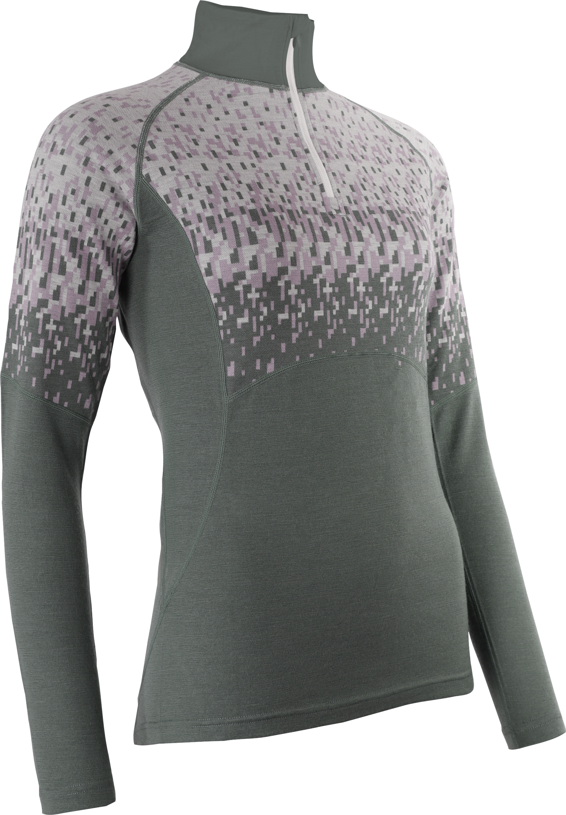 BAGHEERA, Merino Dalecarlian Zip Polo W