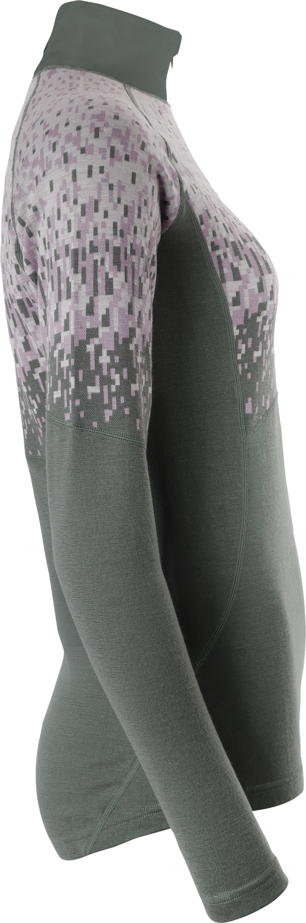 BAGHEERA, Merino Dalecarlian Zip Polo W