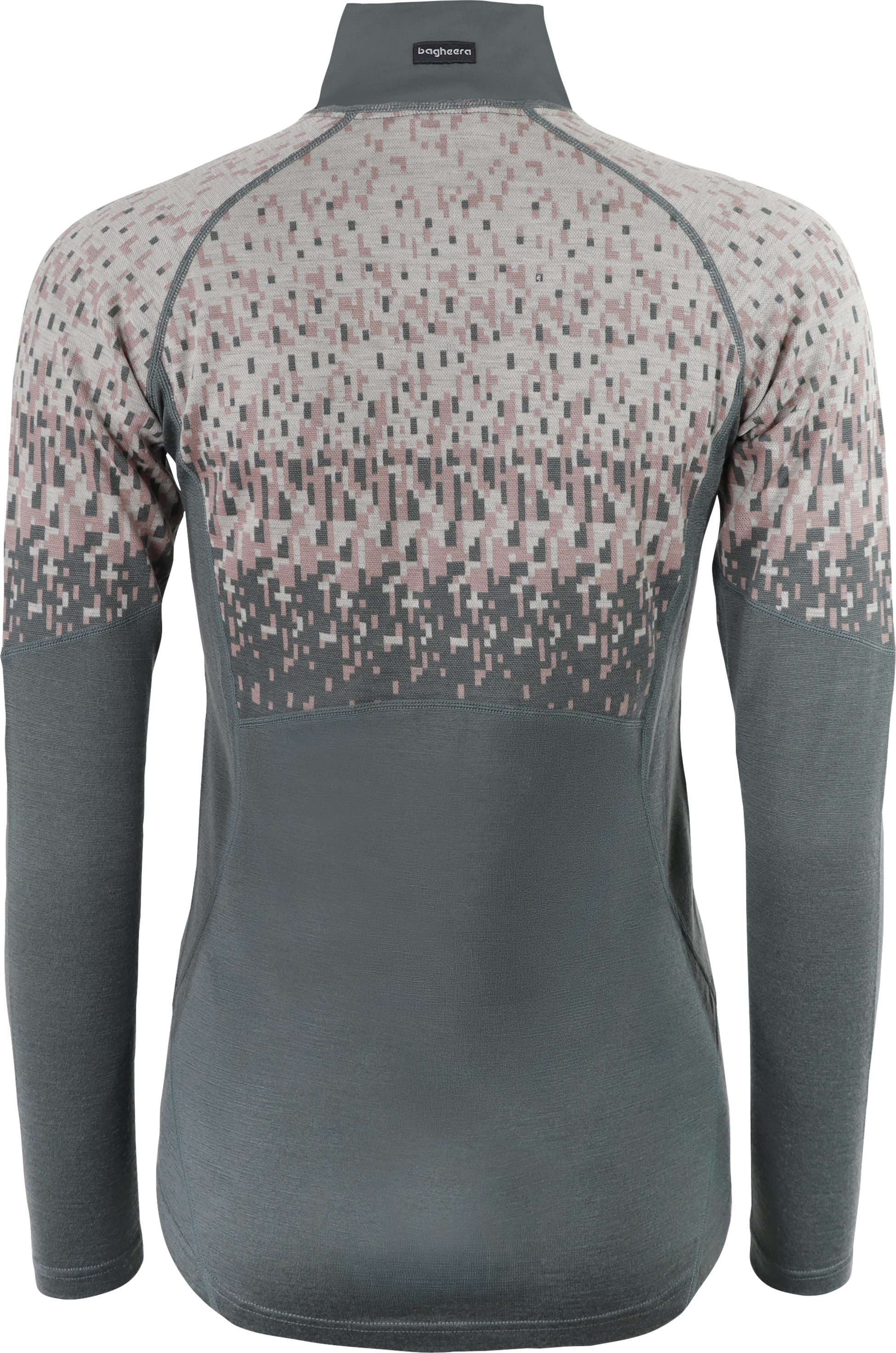 BAGHEERA, Merino Dalecarlian Zip Polo W