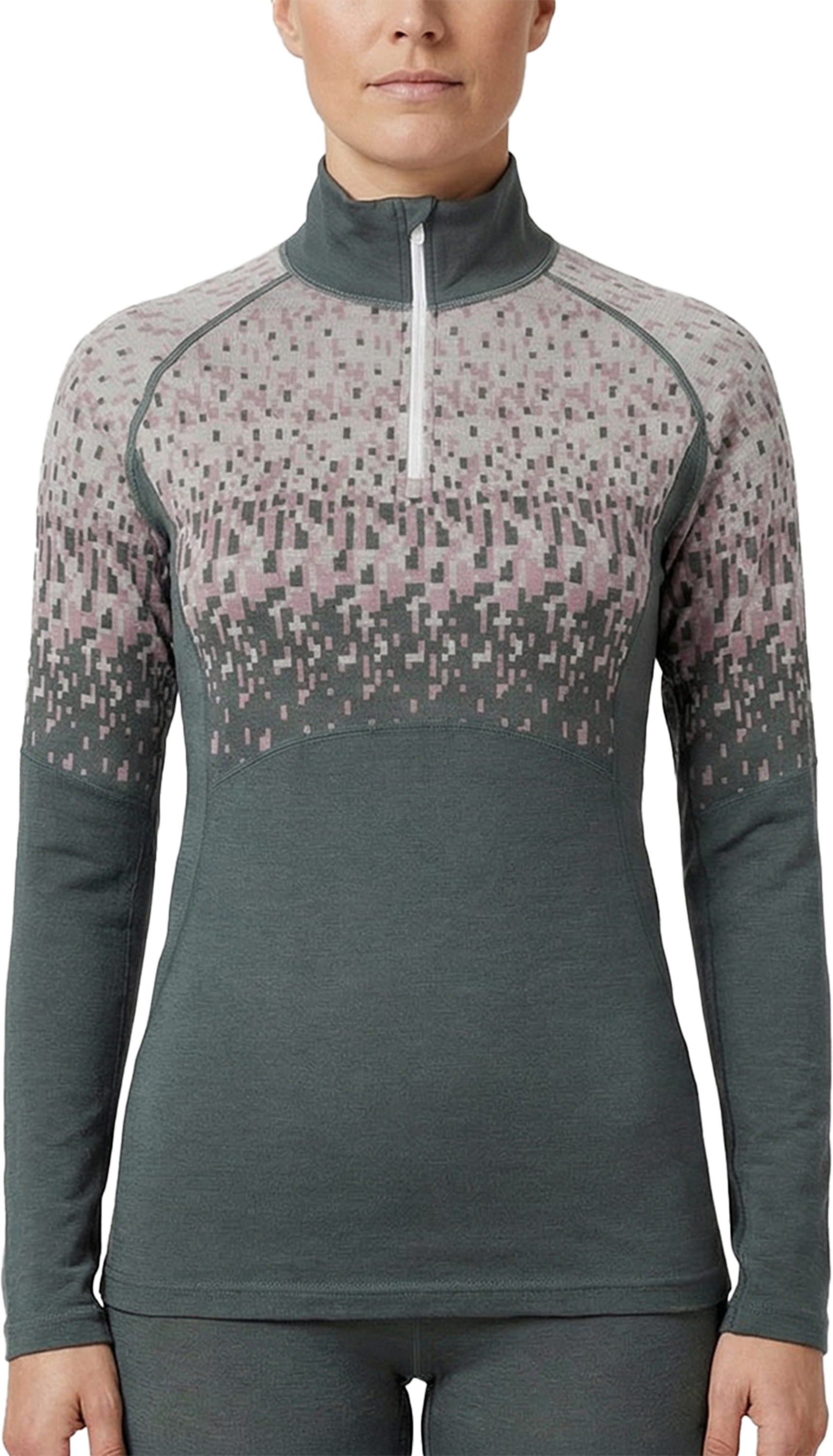 BAGHEERA, Merino Dalecarlian Zip Polo W