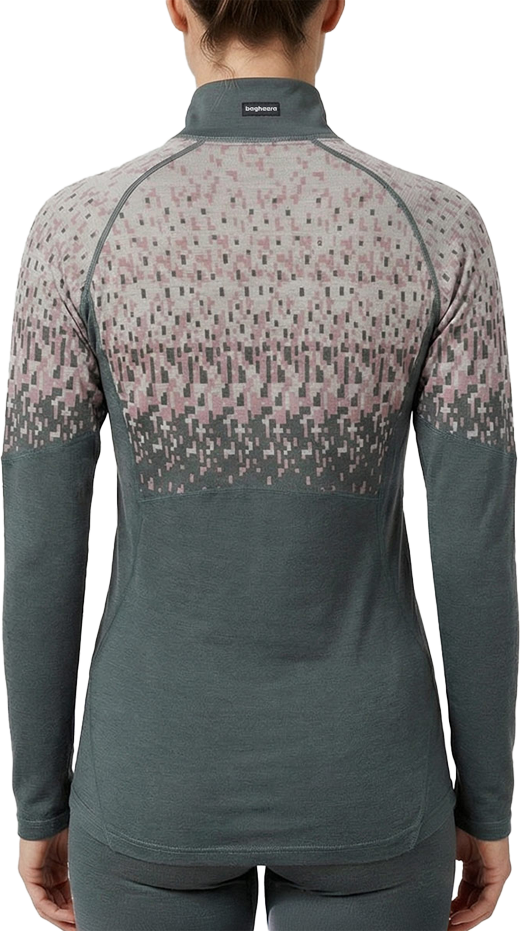 BAGHEERA, Merino Dalecarlian Zip Polo W