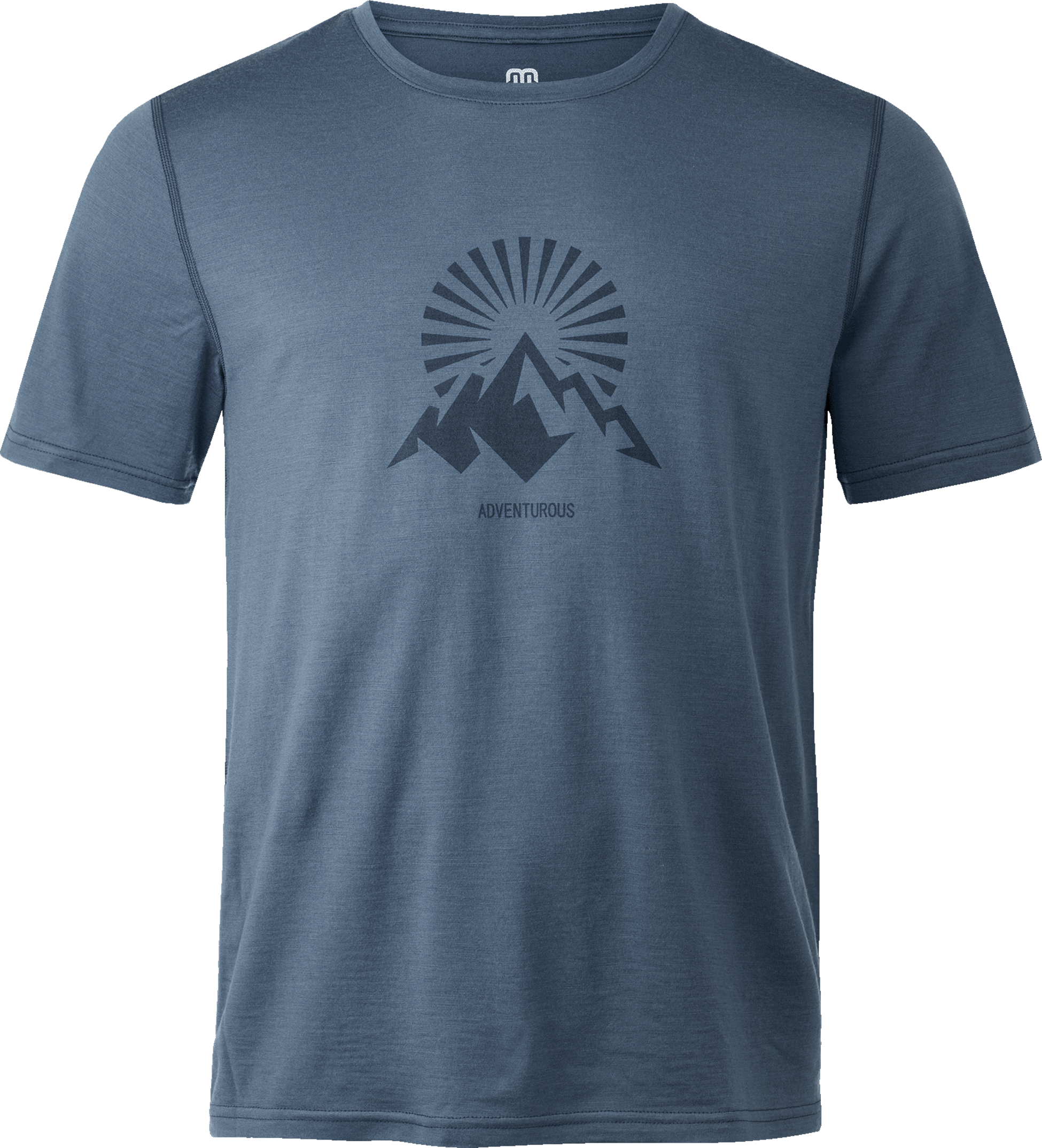 ULLMAX, Merino Light Print Tee M