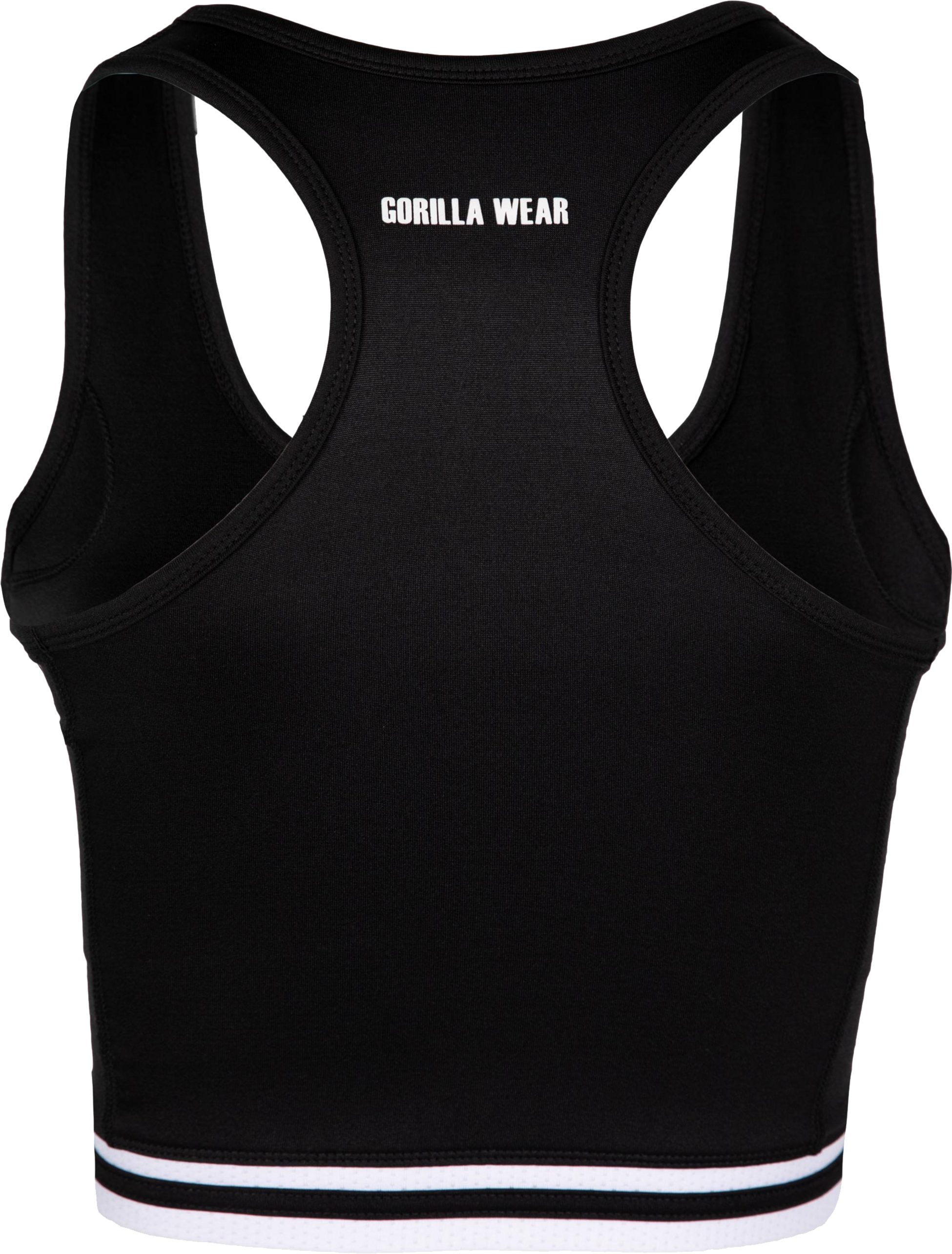 GORILLA WEAR, Mesa Zip Front Crop Top