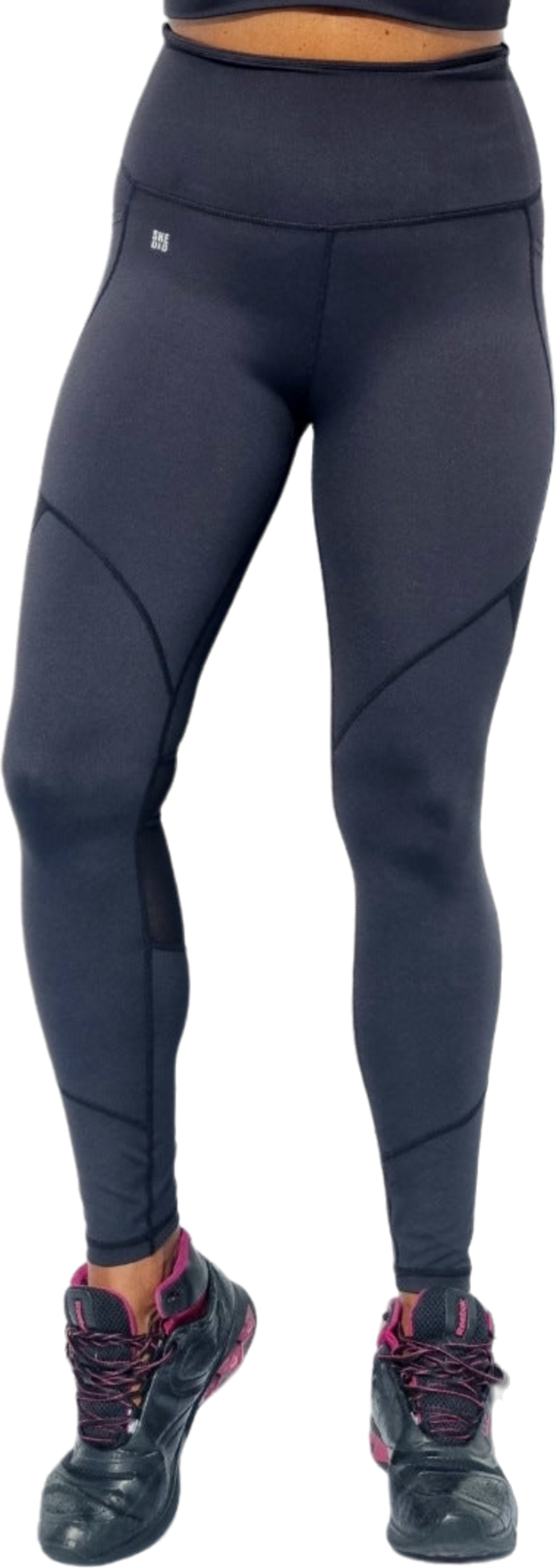 SHE DID, Mesh Tights Svarta