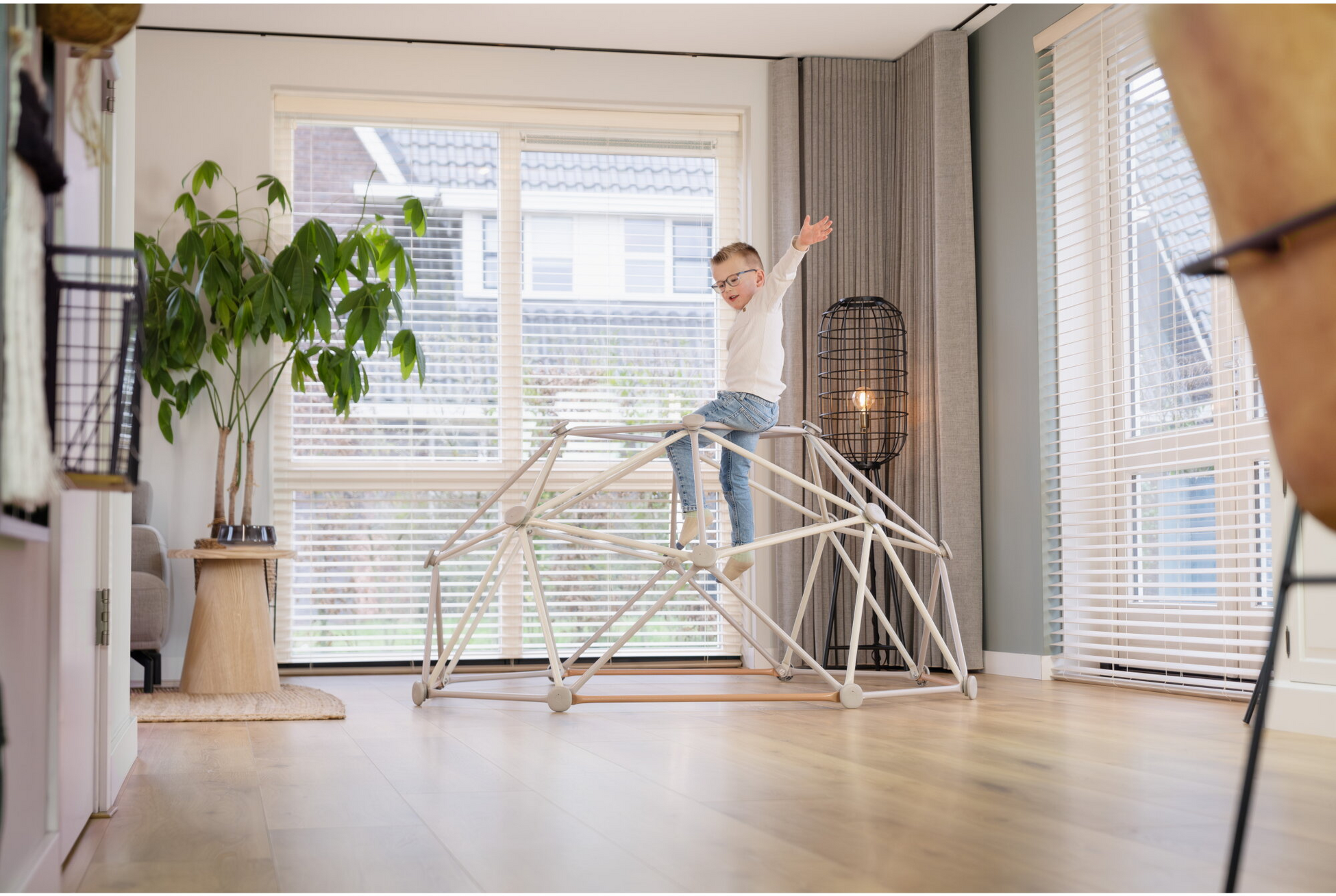 EXIT, Metal Climbing Dome &Oslash;190cm - Pastell