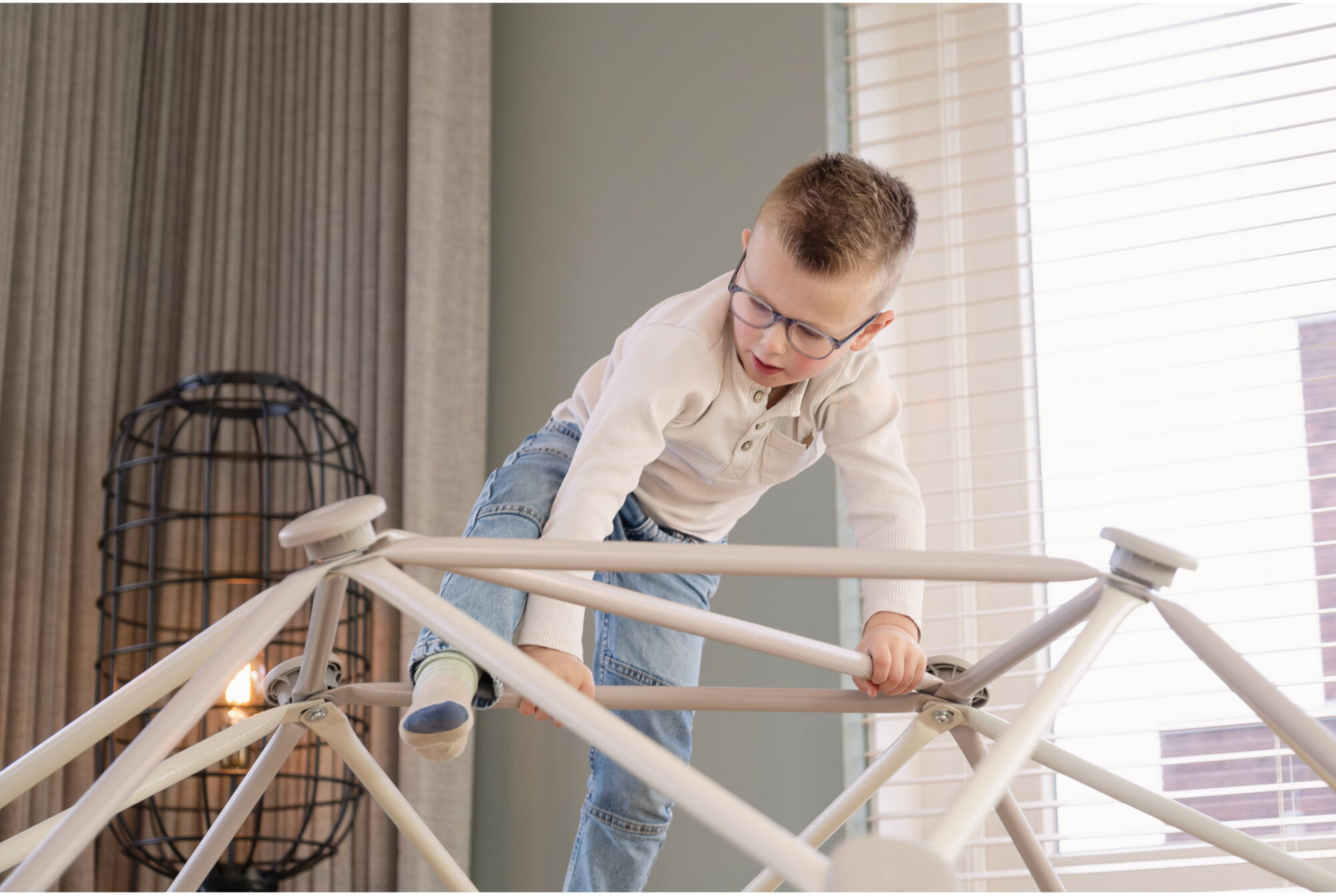 EXIT, Metal Climbing Dome &Oslash;190cm - Pastell
