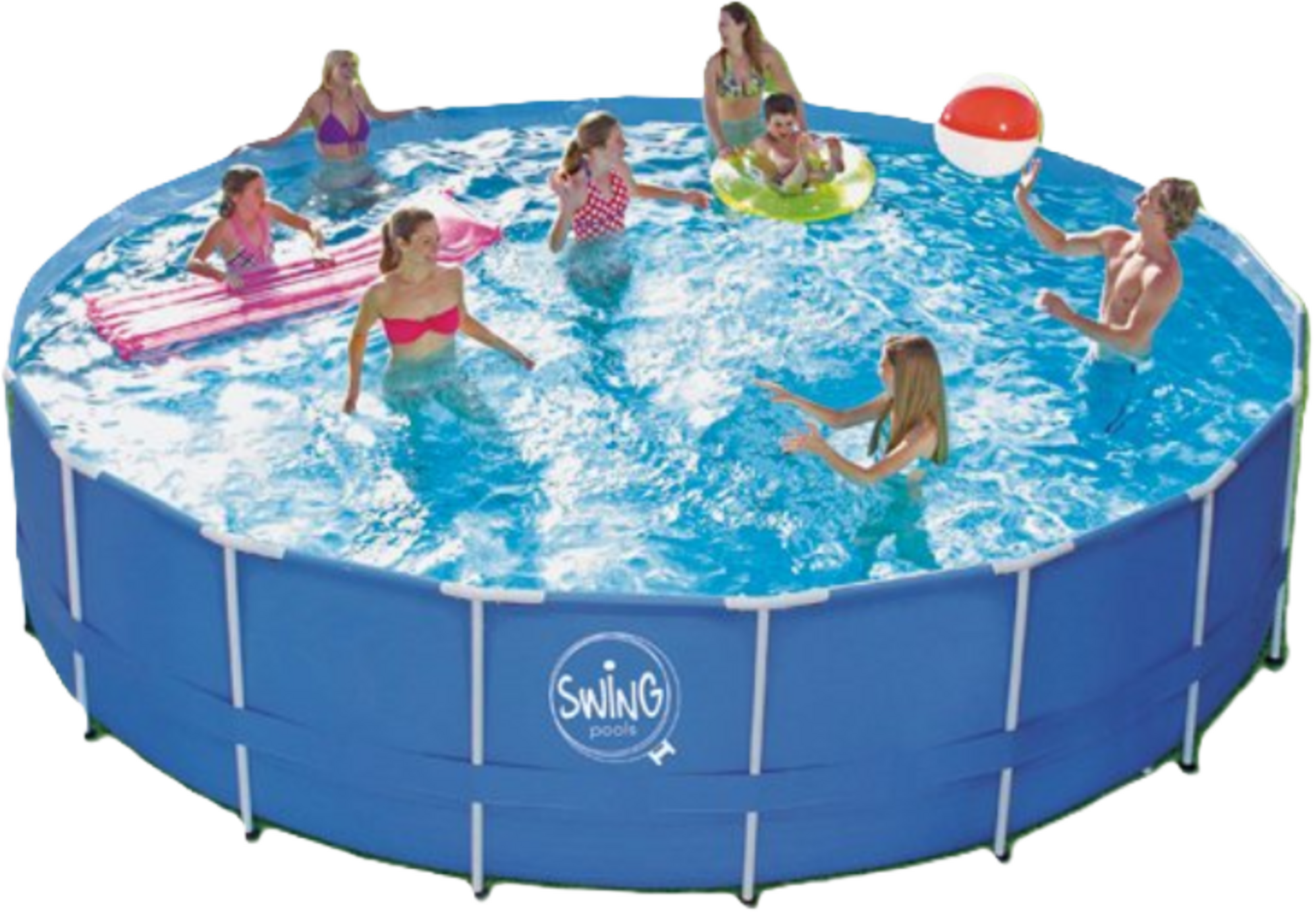 SWING, Metal Frame Round Pool - 3.66m X 91cm