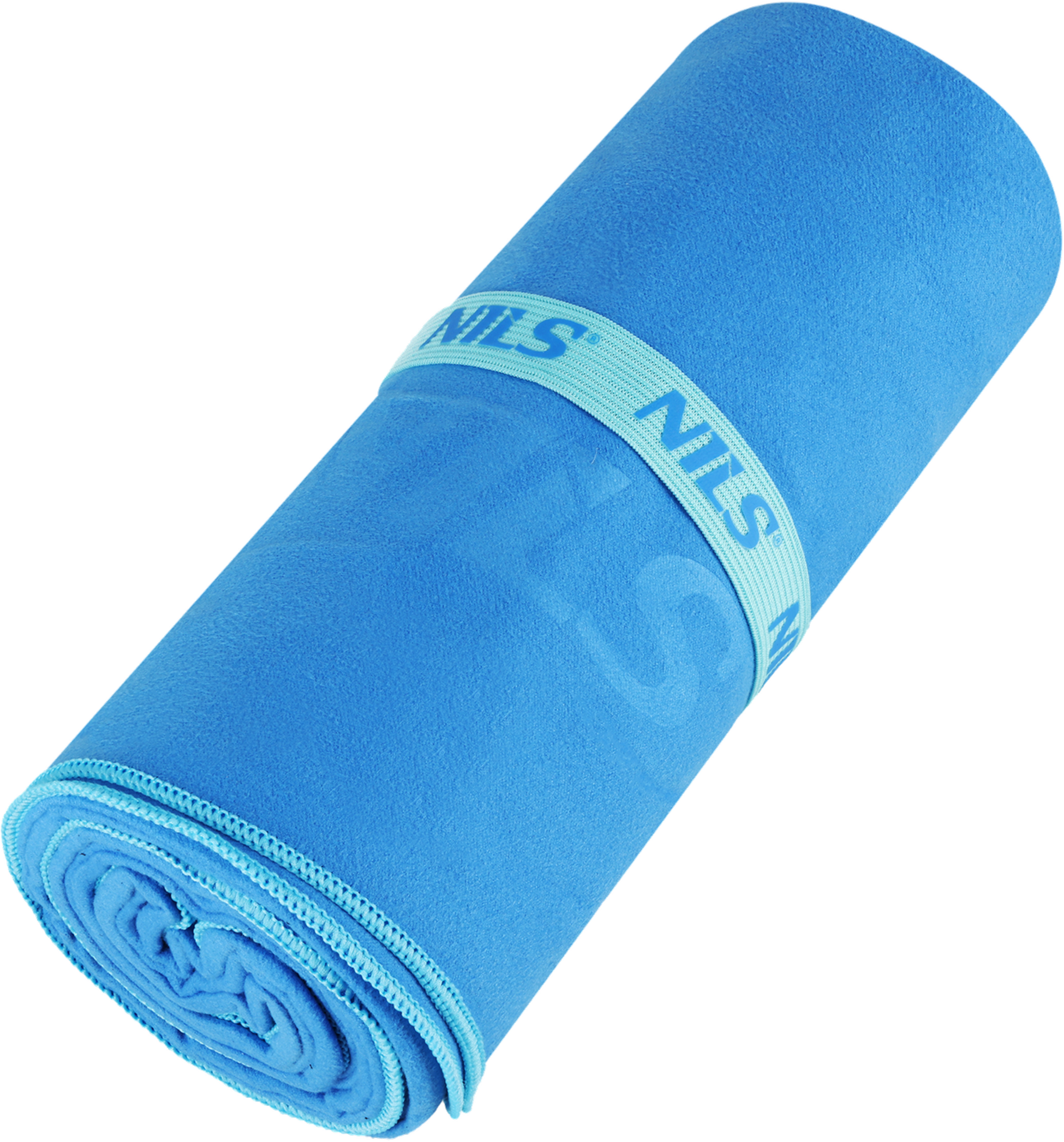 NORTHIX, Microfibre Towel 180x100 Cm, Dark Blue/light Blue