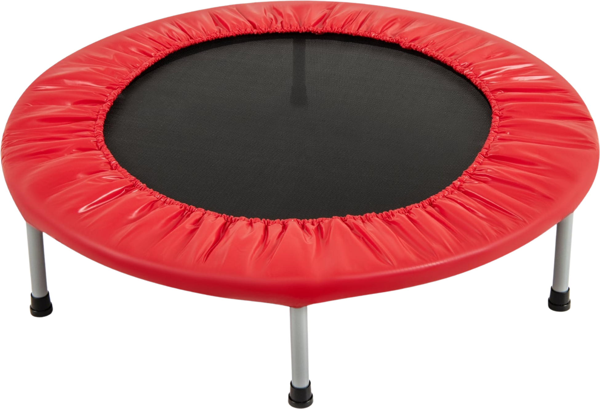 NORTHIX, Mini Trampoline, Foldable, 97cm, 150kg Capacity, Red