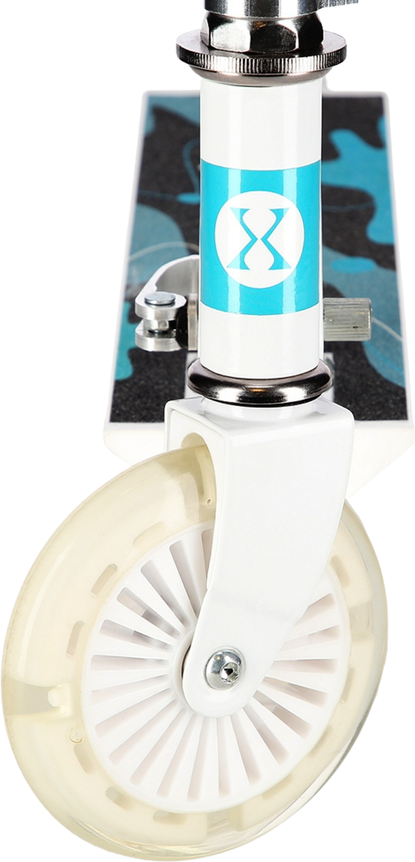 NORTHIX, Mint Green Kick Scooter &ndash; Adjustable Height, Foldable Design