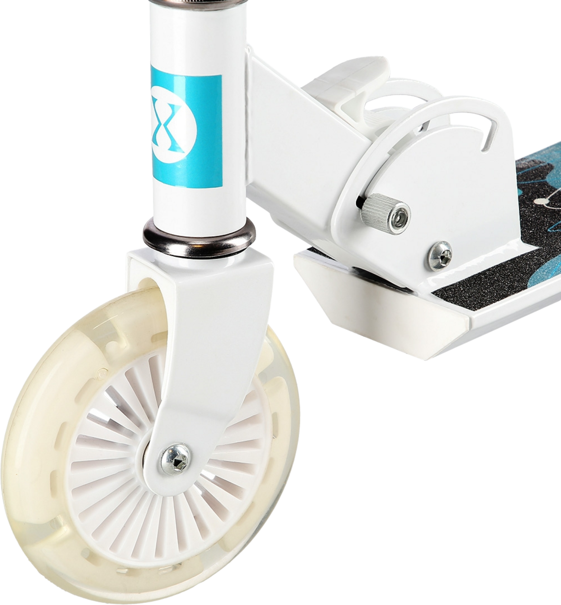 NORTHIX, Mint Green Kick Scooter &ndash; Adjustable Height, Foldable Design