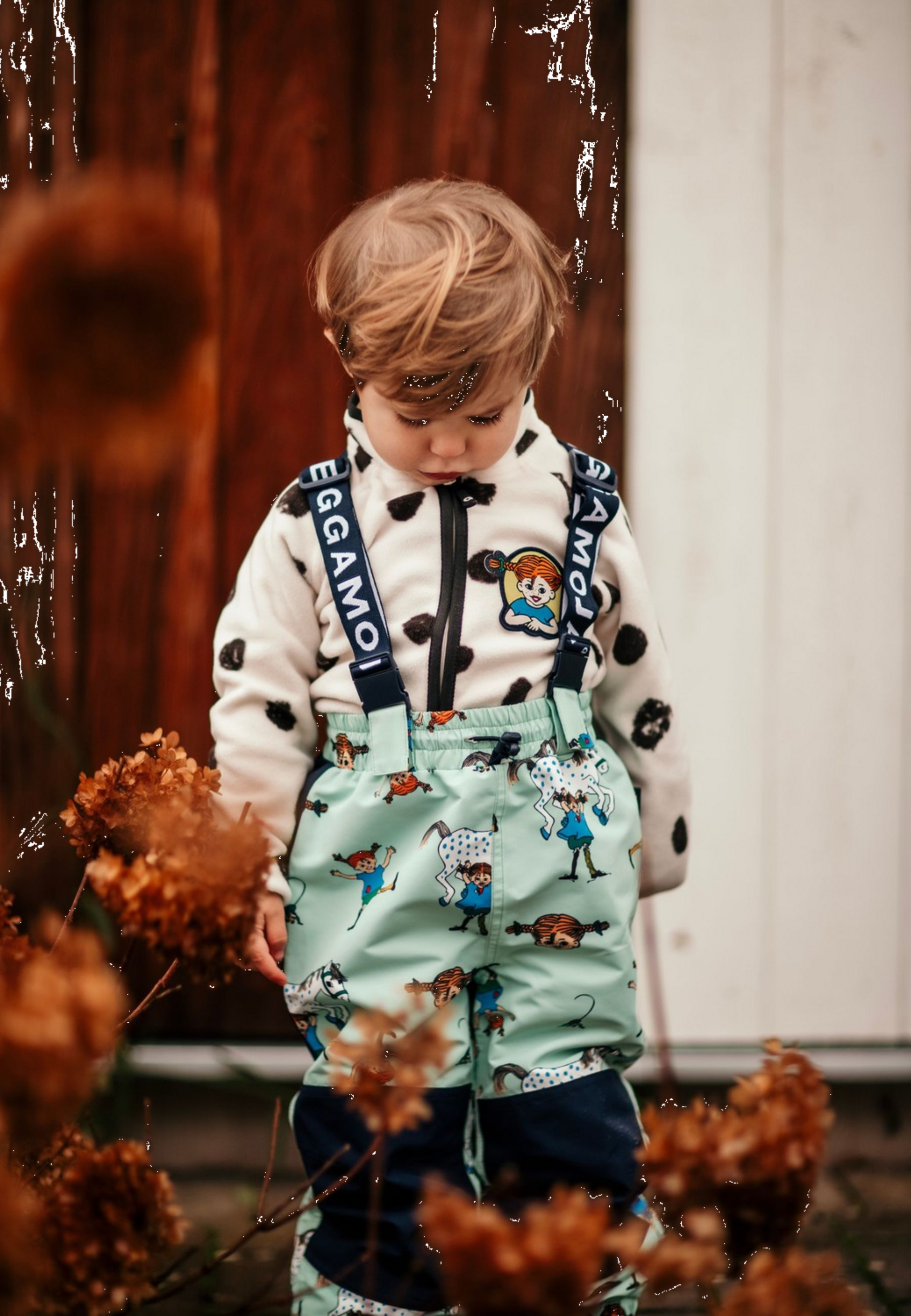 GEGGAMOJA, Mint Pippi Longstocking Shell Pants