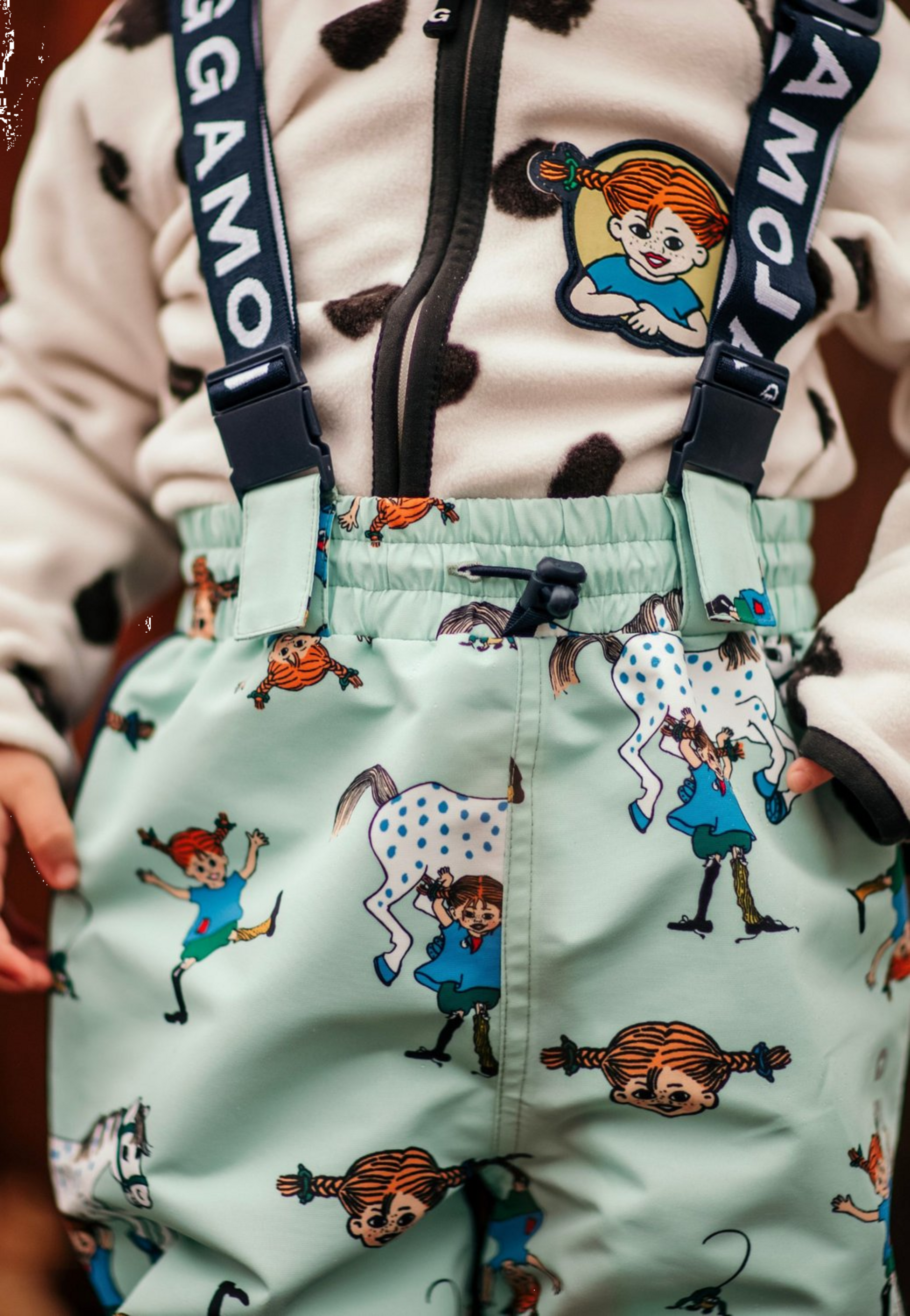 GEGGAMOJA, Mint Pippi Longstocking Shell Pants