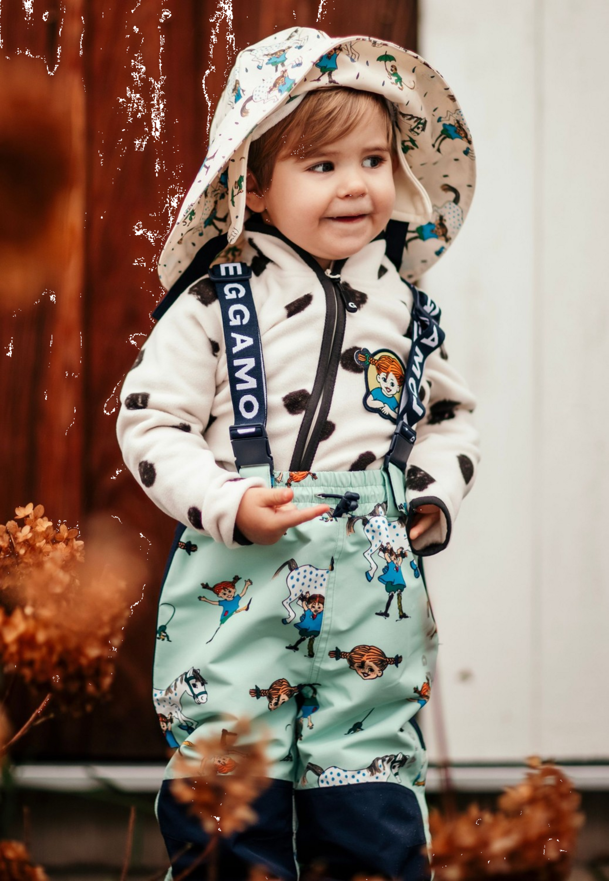 GEGGAMOJA, Mint Pippi Longstocking Shell Pants