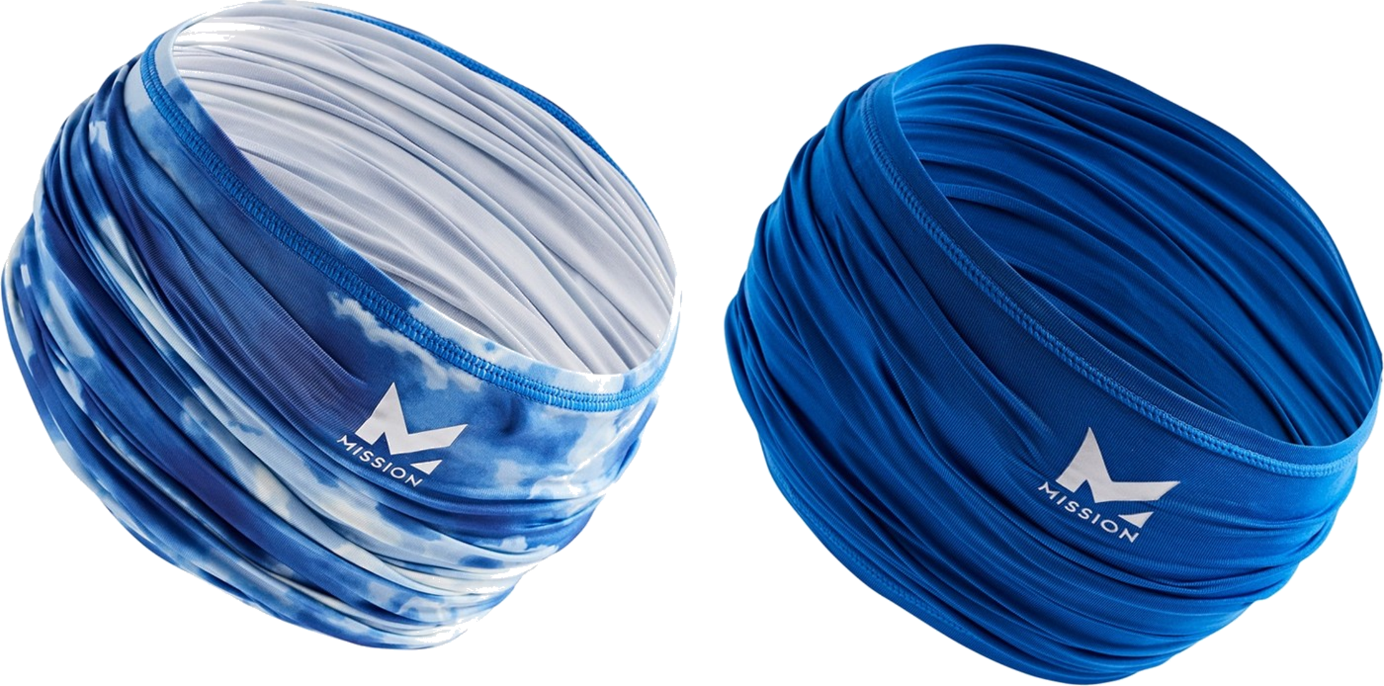 NORTHIX, Mission - Cooling Kids Scarf Blue / Cloud