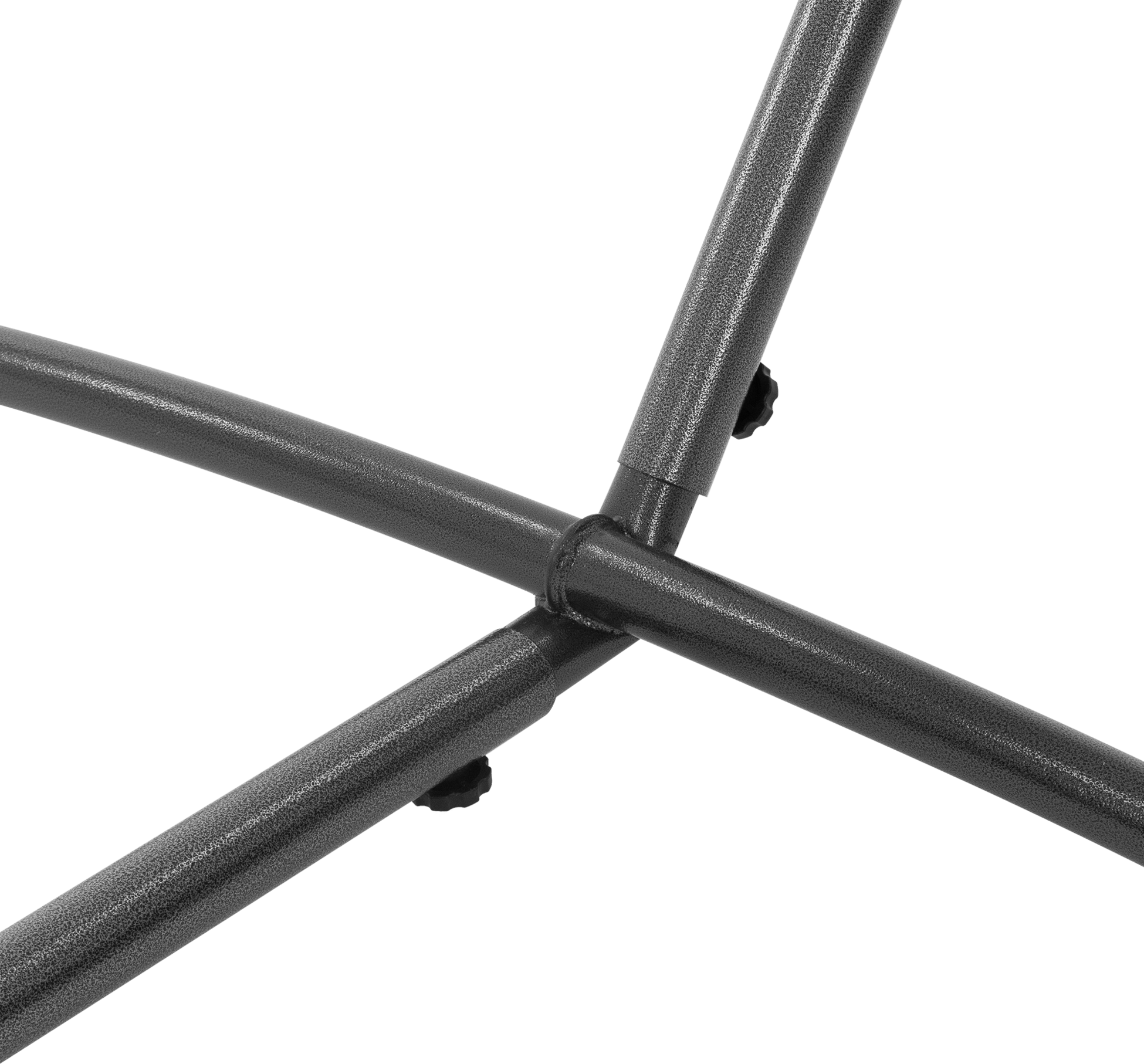 ML DESIGN, Ml-design Double Hammock With Steel Frame, Black, Space For 2 People, Indoor Outdoor Use, Xxl